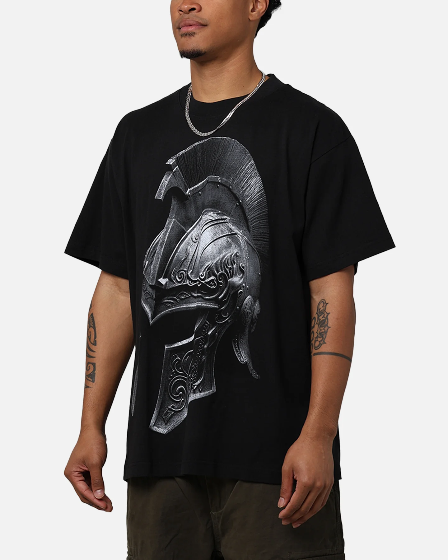 Saint Morta Gladiator T-Shirt Black - Image 7
