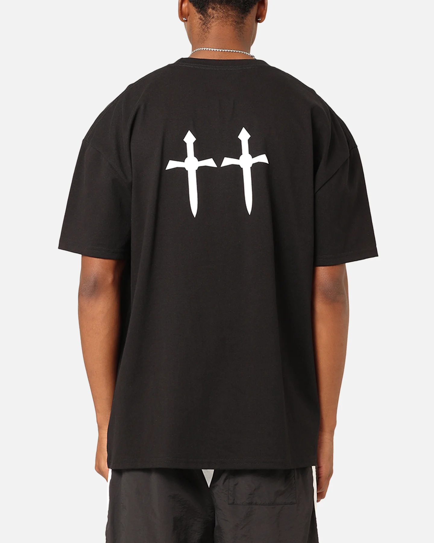 Saint Morta Gladiator T-Shirt Black - Image 4