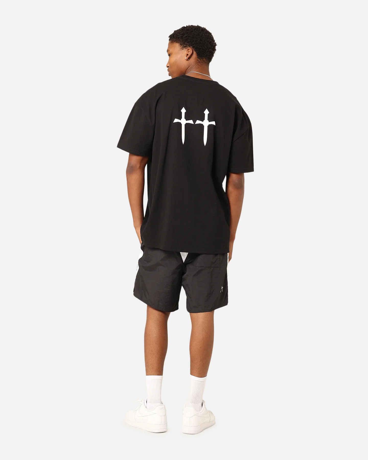 Saint Morta Gladiator T-Shirt Black - Image 7