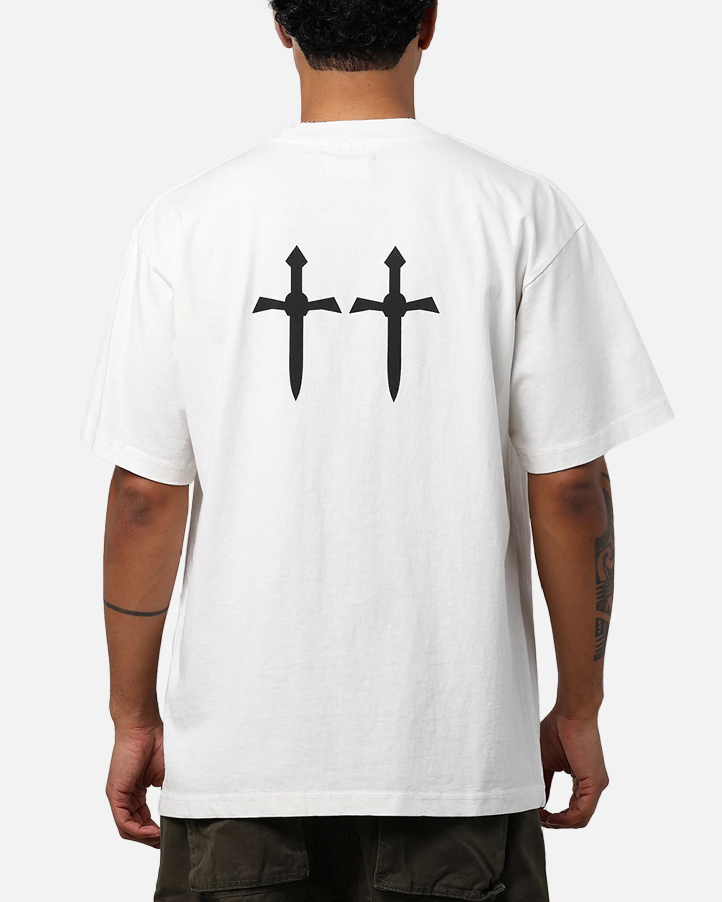 Saint Morta Gladiator T-Shirt White - Image 3