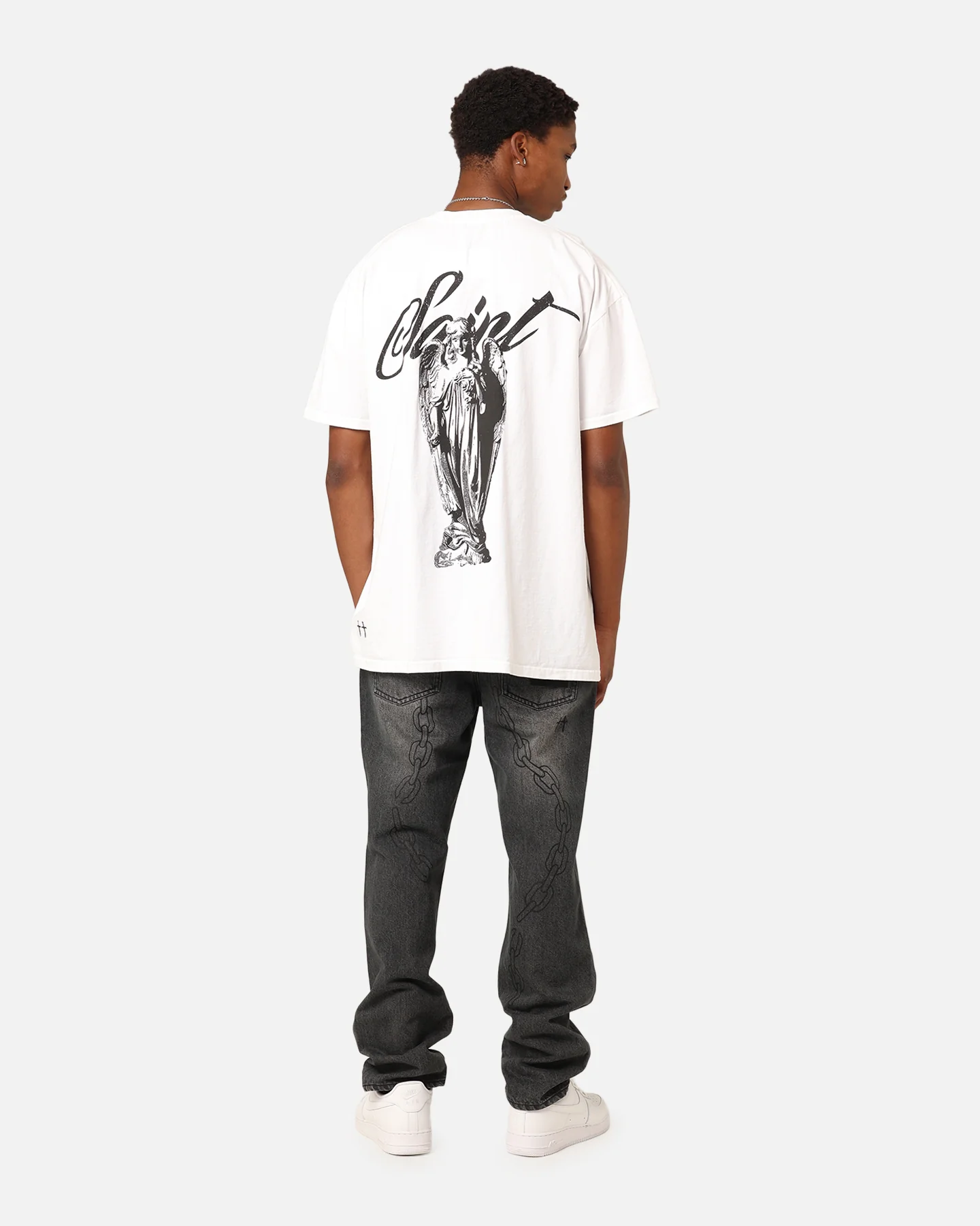 Saint Morta Guardian T-Shirt White - Image 8