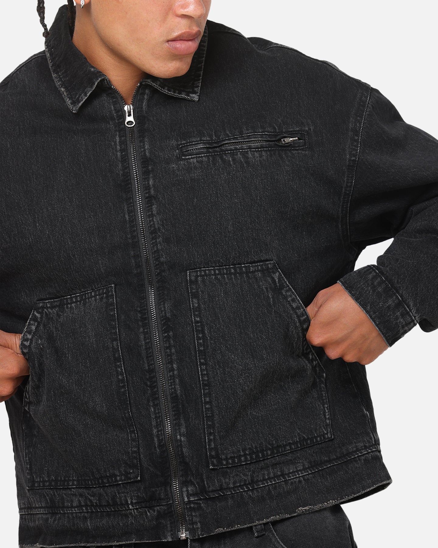 Saint Morta Halo Zip Jacket Black - Image 6