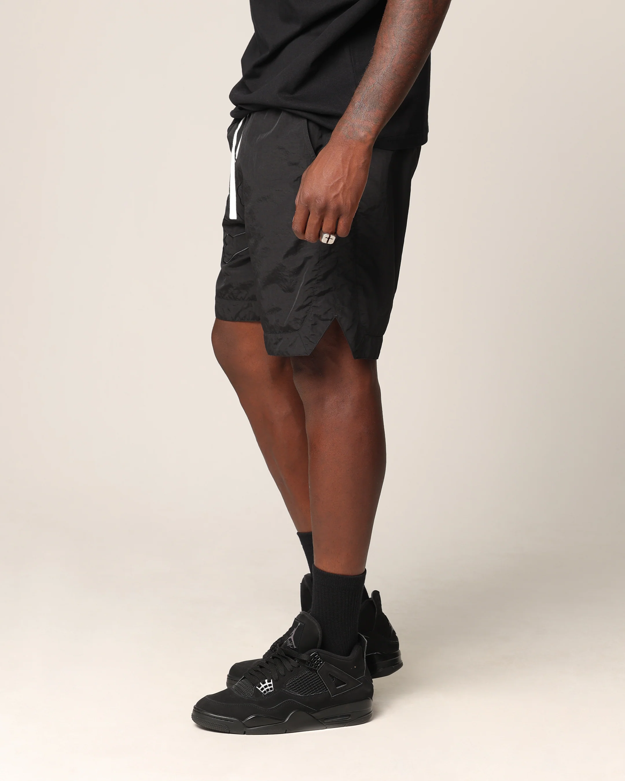 Saint Morta Hellfire Shorts Black - Image 6