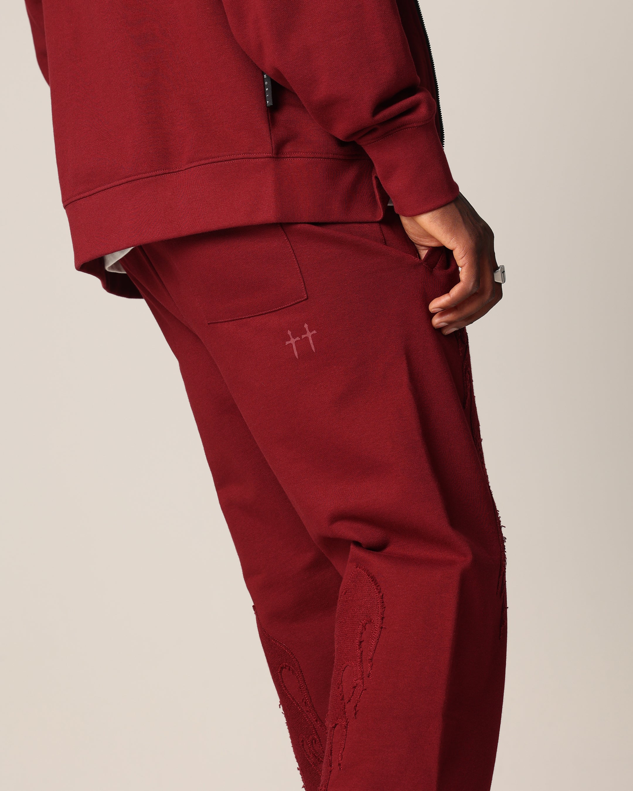 Saint Morta Hellfire Sweatpants Lava - Image 5