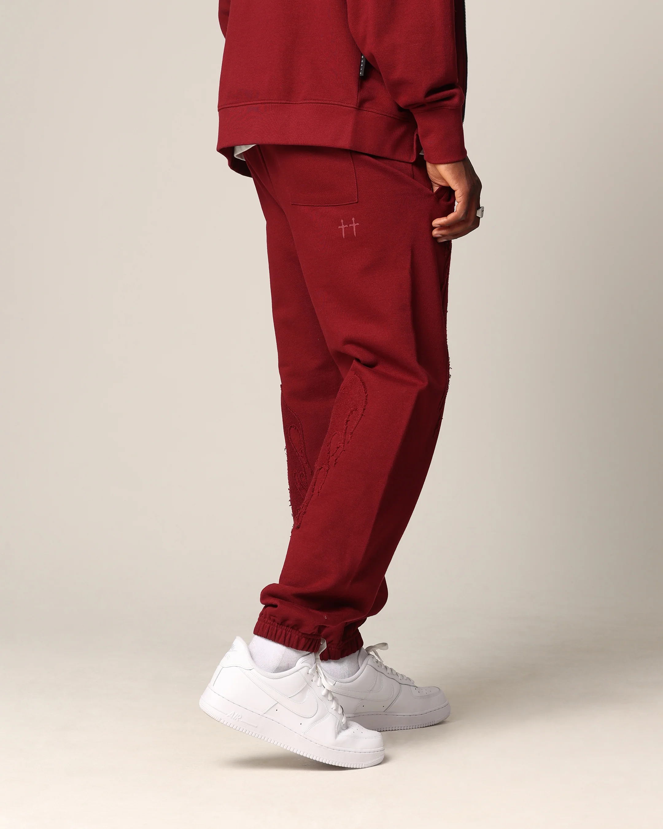 Saint Morta Hellfire Sweatpants Lava - Image 6