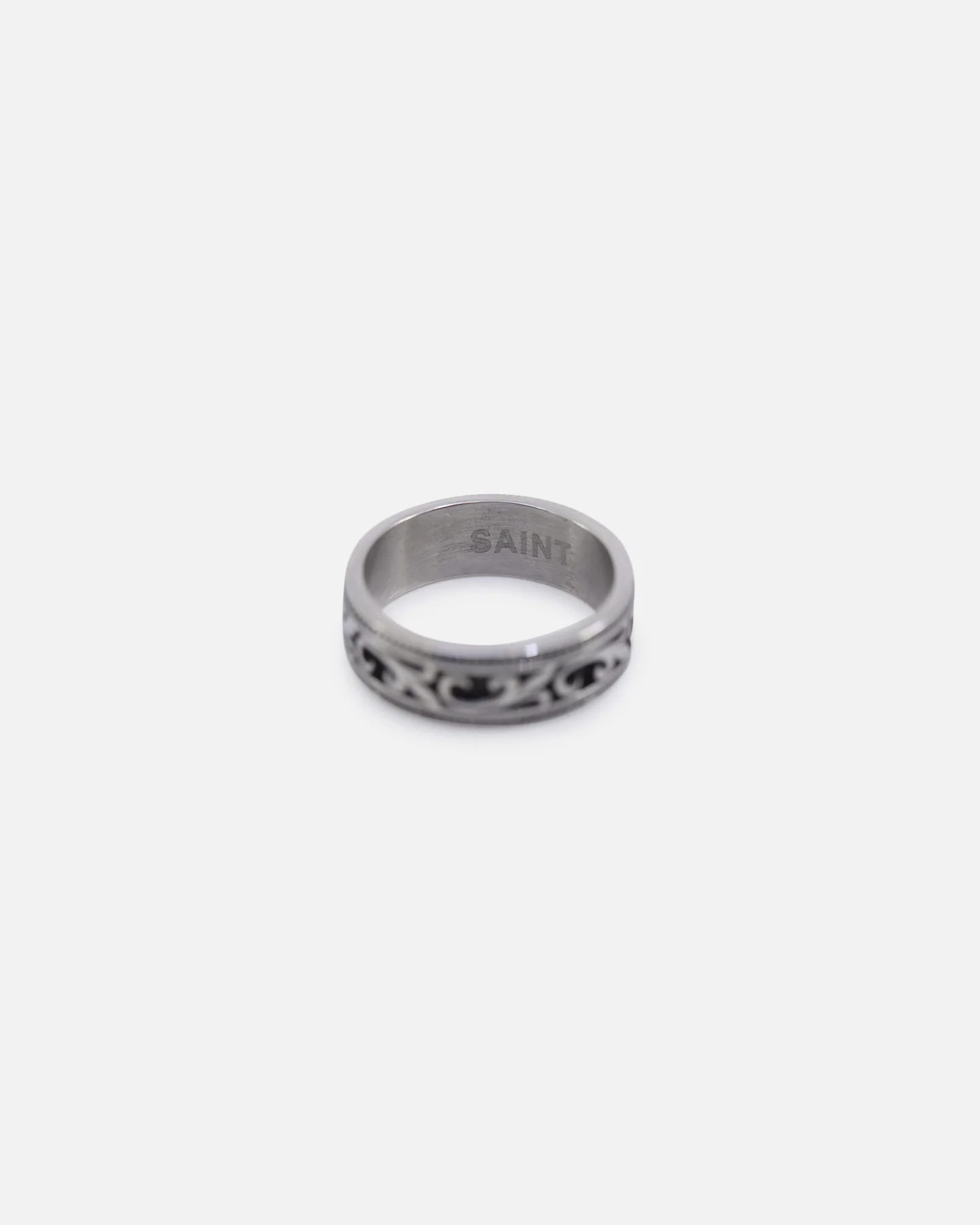 Saint Morta Heraldry Band Ring Stainless Steel - Image 6