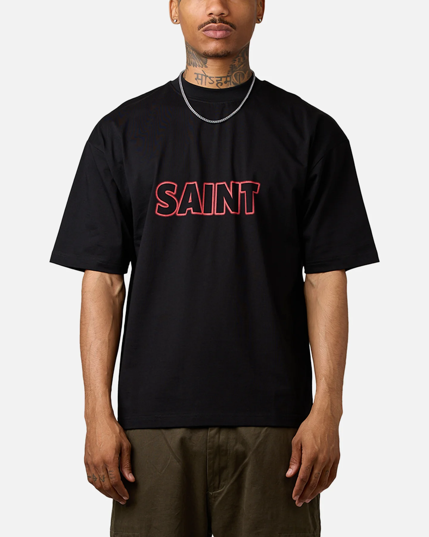 Saint Morta High Risk Patrol T-Shirt Black - Image 2