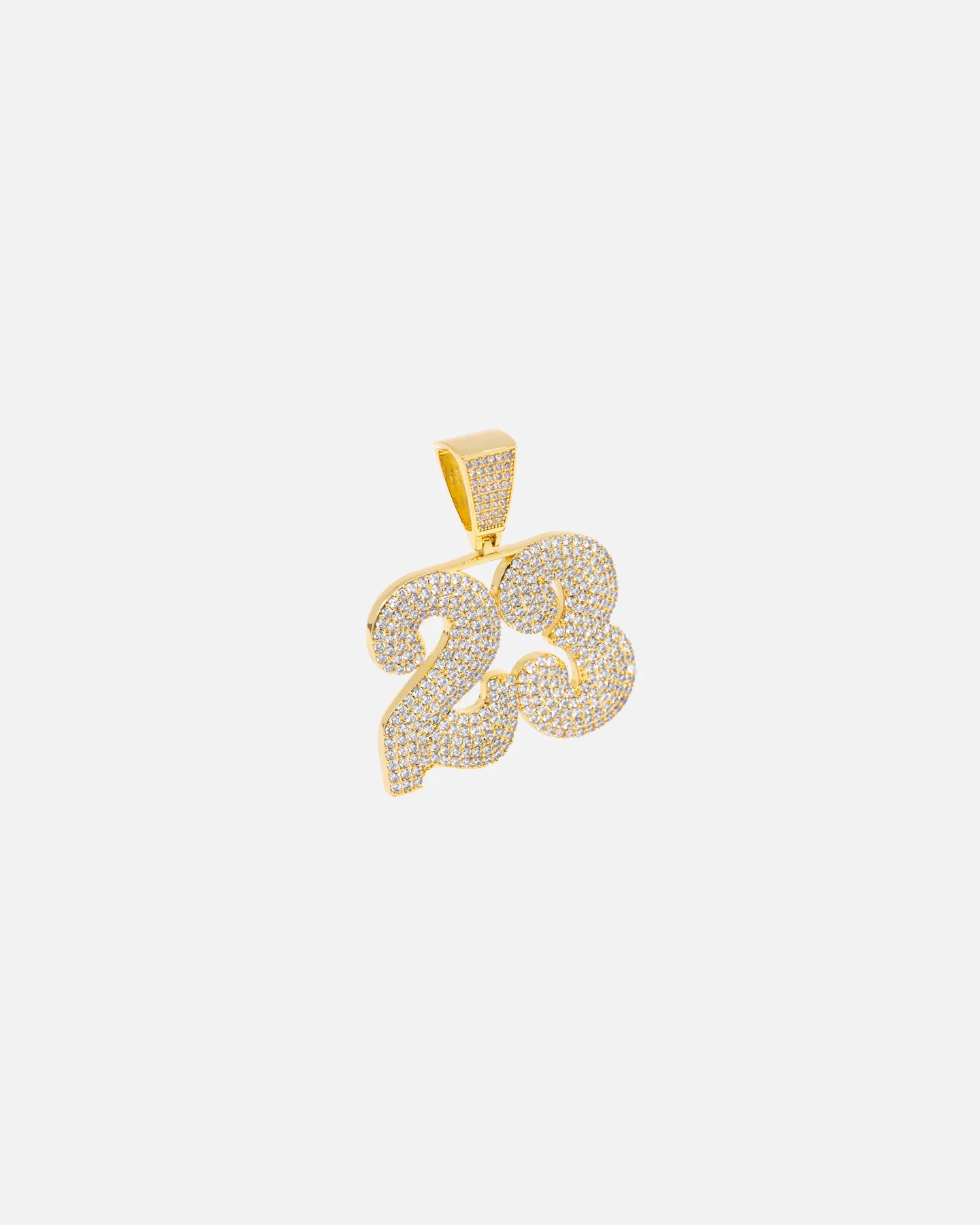 Saint Morta Iced 23 Pendant Iced Gold - Image 6