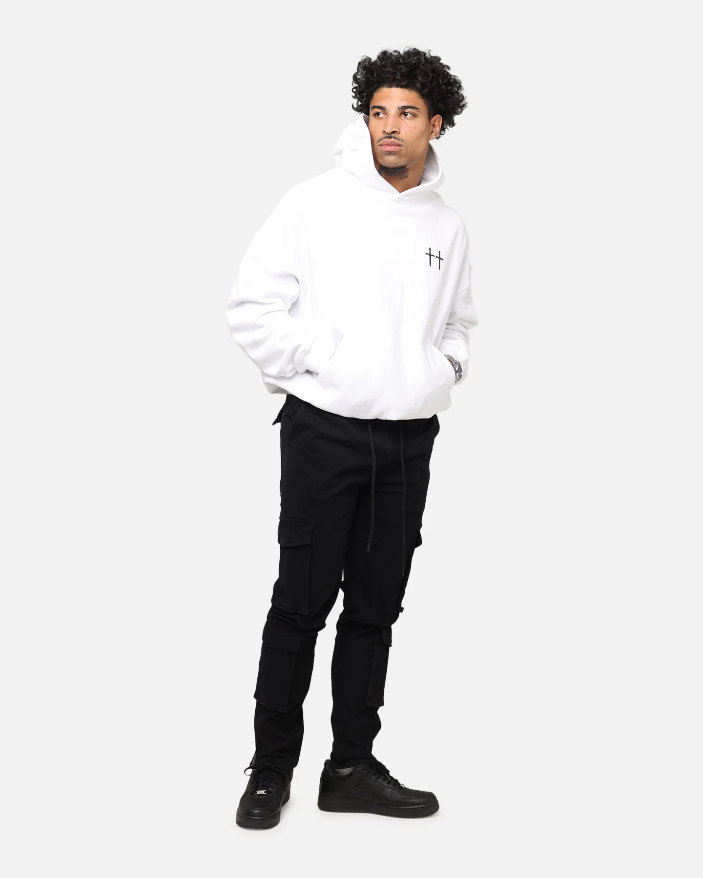 Saint Morta Infantry Relaxed Cargo V2 Vintage Black - Image 2