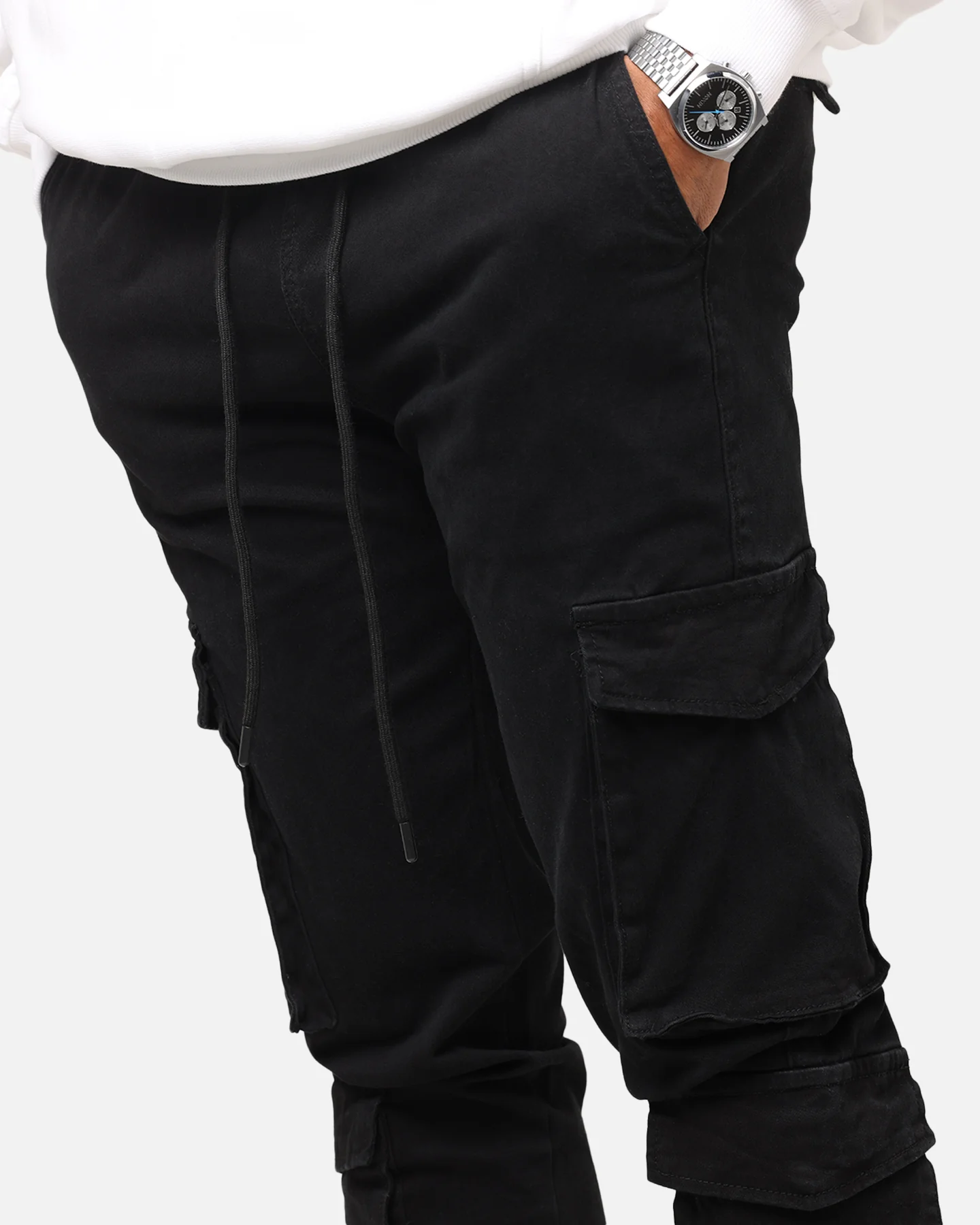 Saint Morta Infantry Relaxed Cargo V2 Vintage Black - Image 3