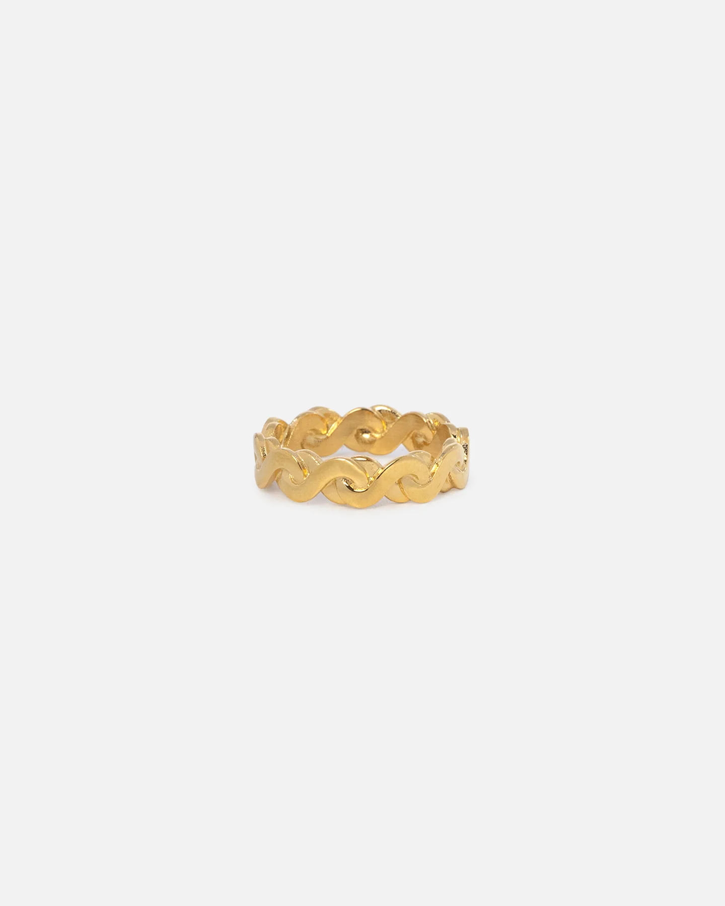 Saint Morta Infinity Ring Gold