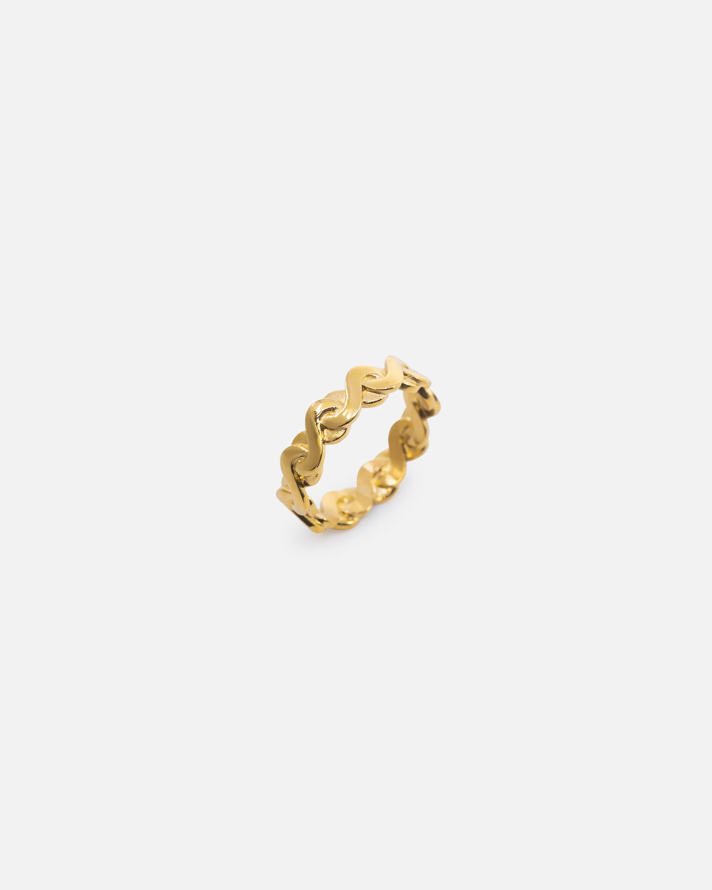 Saint Morta Infinity Ring Gold - Image 3