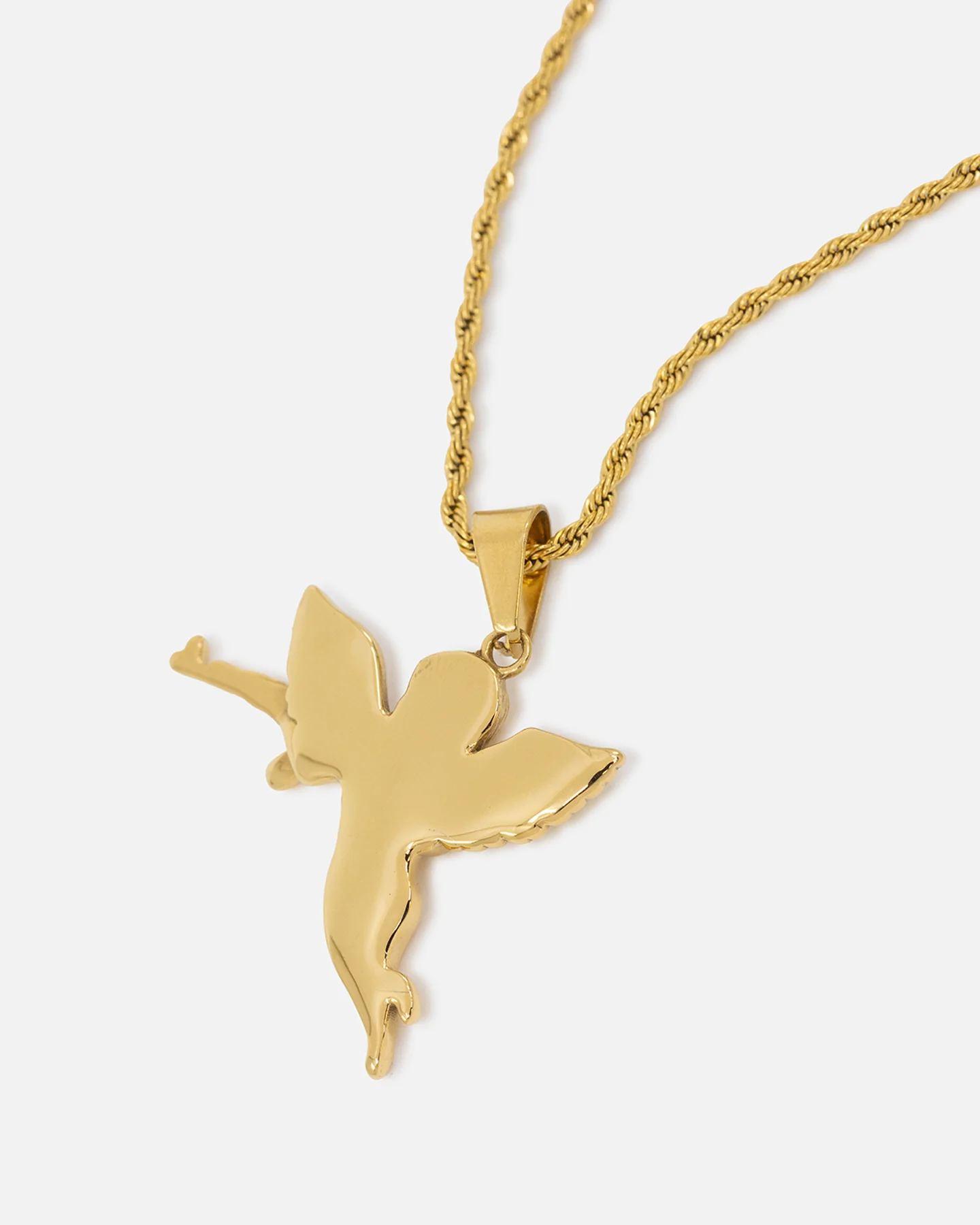 Saint Morta Jilted Cupid Pendant Gold - Image 6