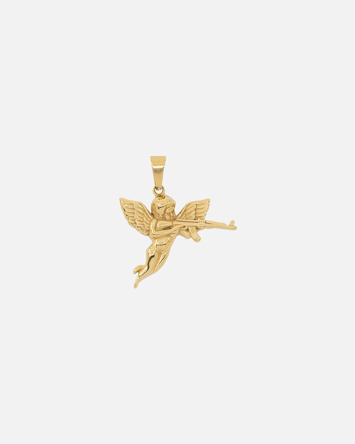 Saint Morta Jilted Cupid Pendant Gold - Image 7