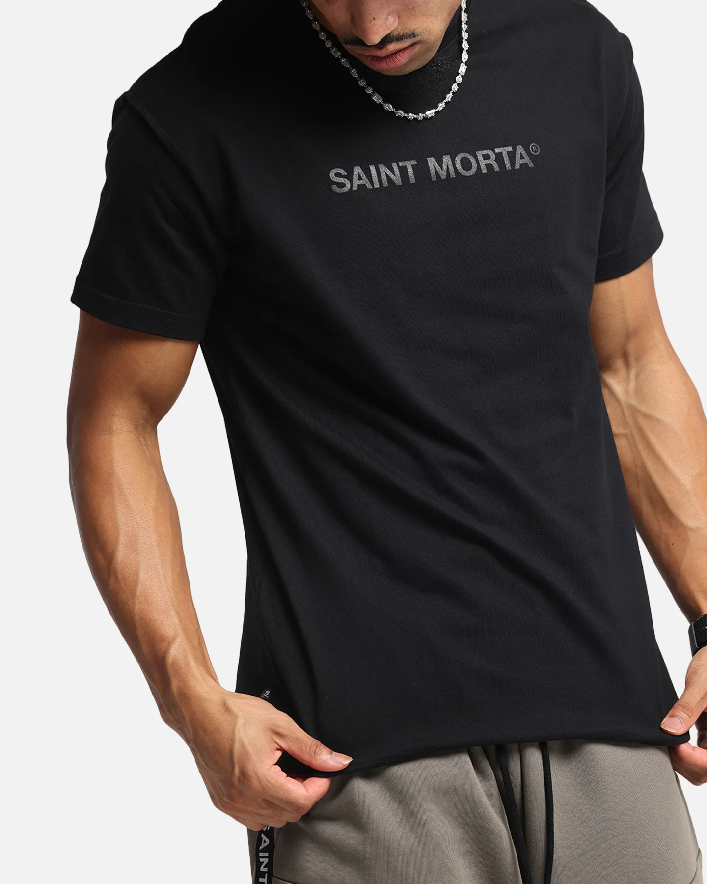 Saint Morta Memoriam Lafayette T-Shirt Black - Image 7
