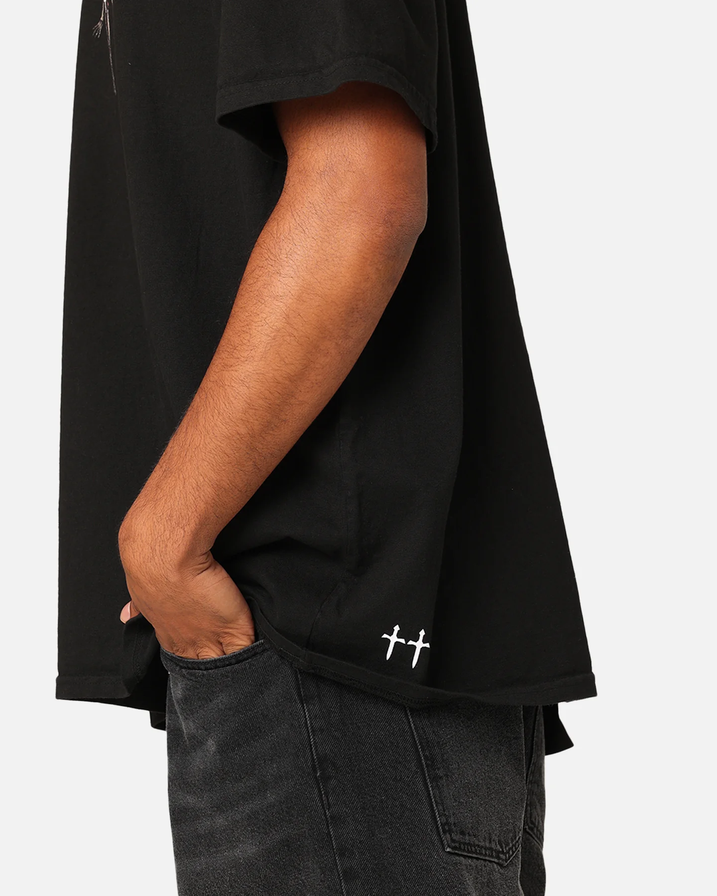 Saint Morta Momento Mori T-Shirt Black - Image 7