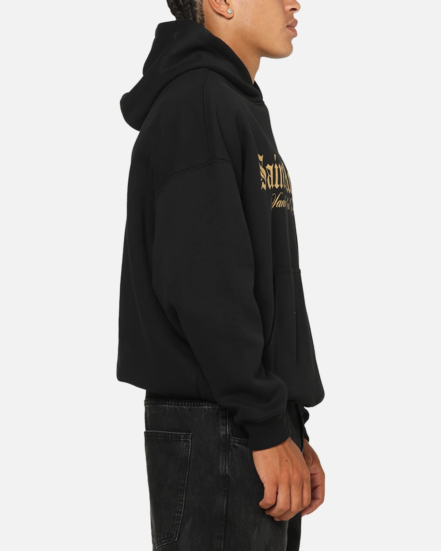Saint Morta Muerte Hoodie Black - Image 4