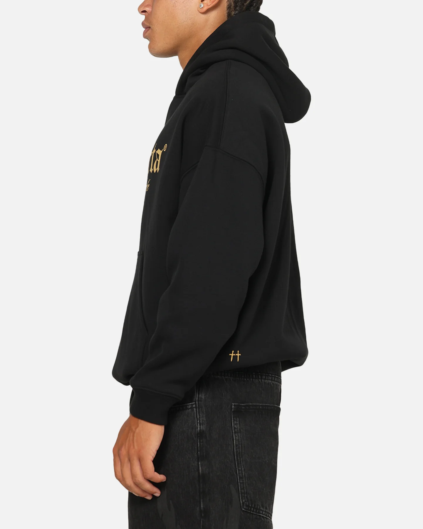 Saint Morta Muerte Hoodie Black - Image 5