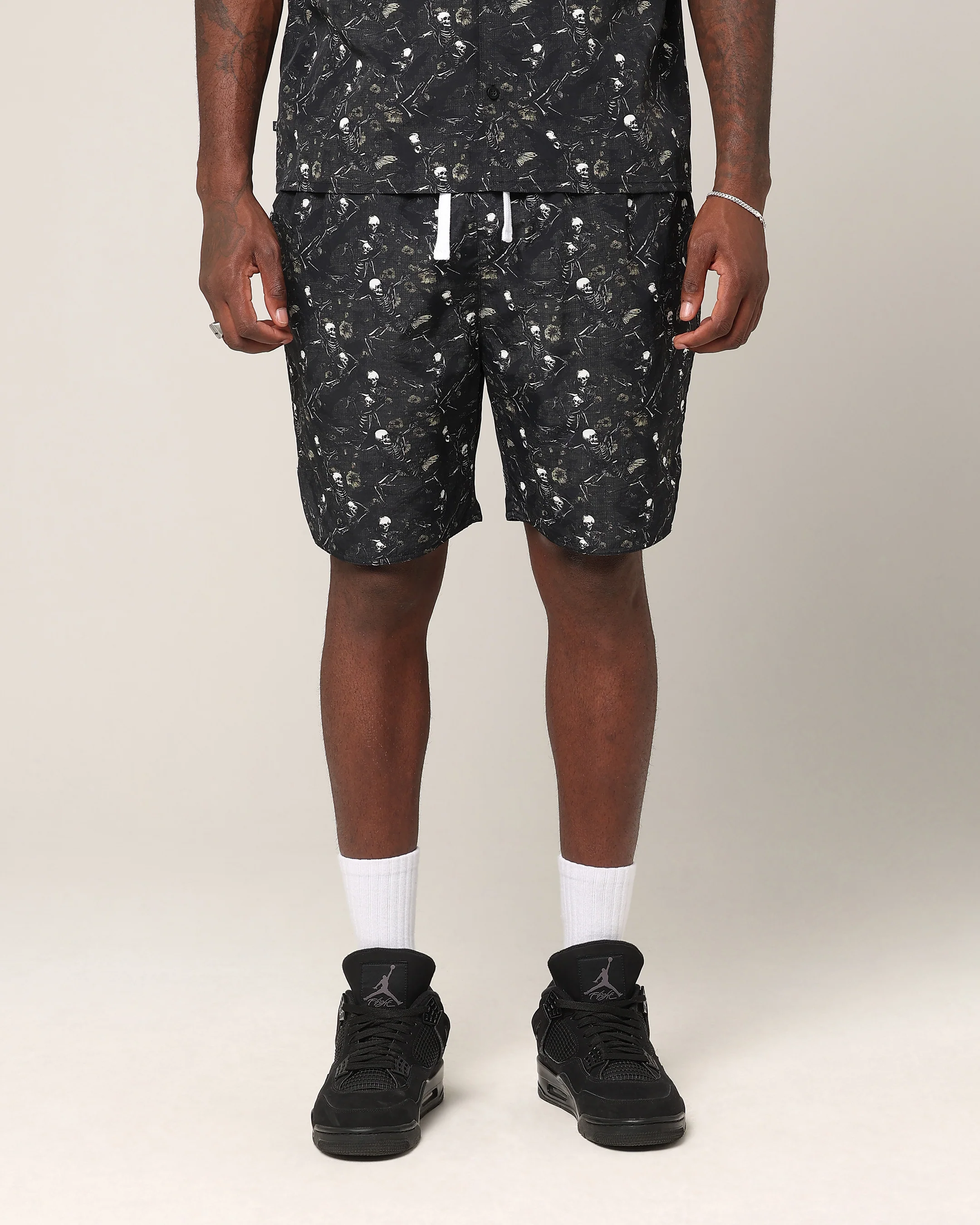 Saint Morta Netherworld Nylon Shorts Multi