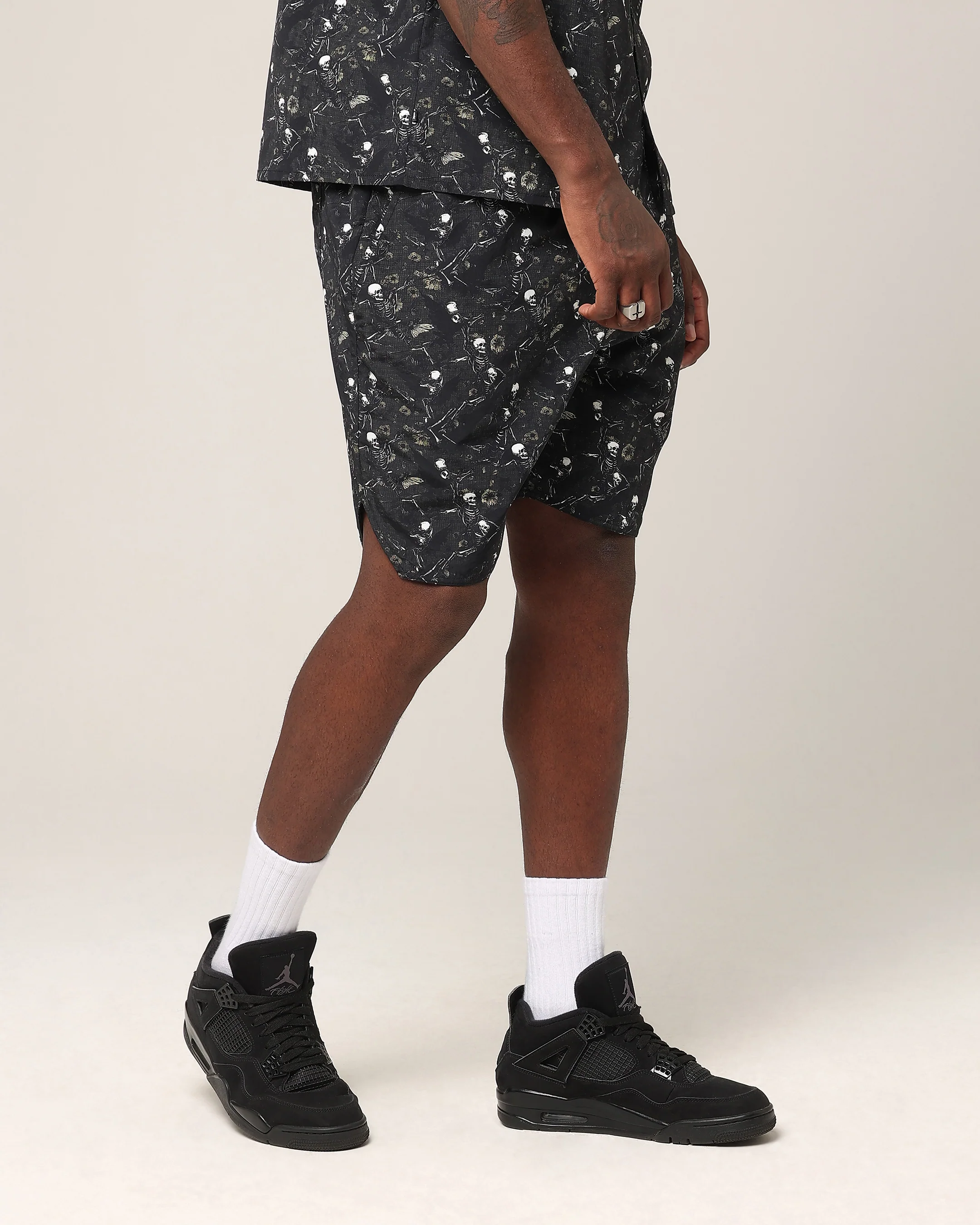Saint Morta Netherworld Nylon Shorts Multi - Image 5