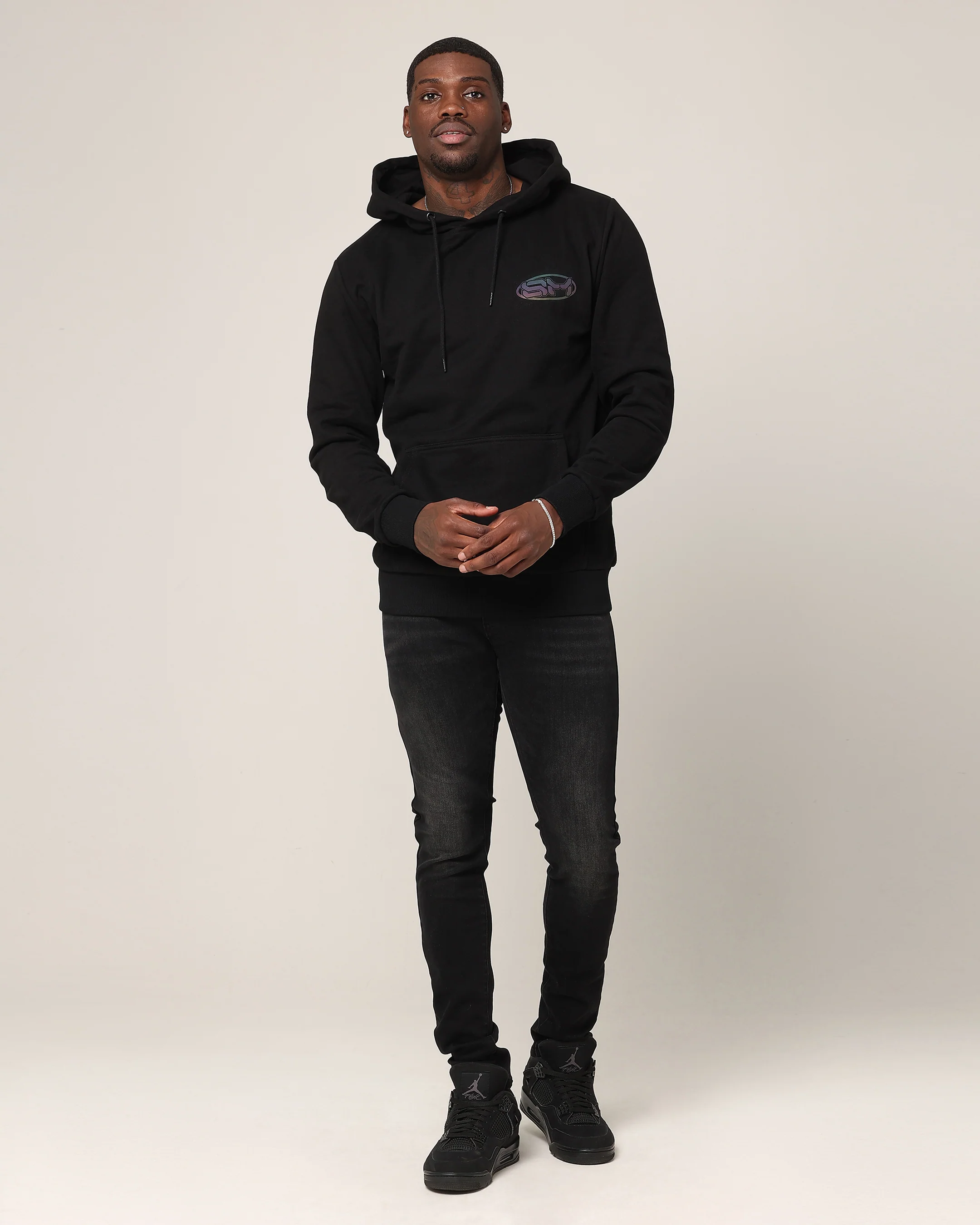 Saint Morta New Age Rage Motors Hoodie Black/3M - Image 4