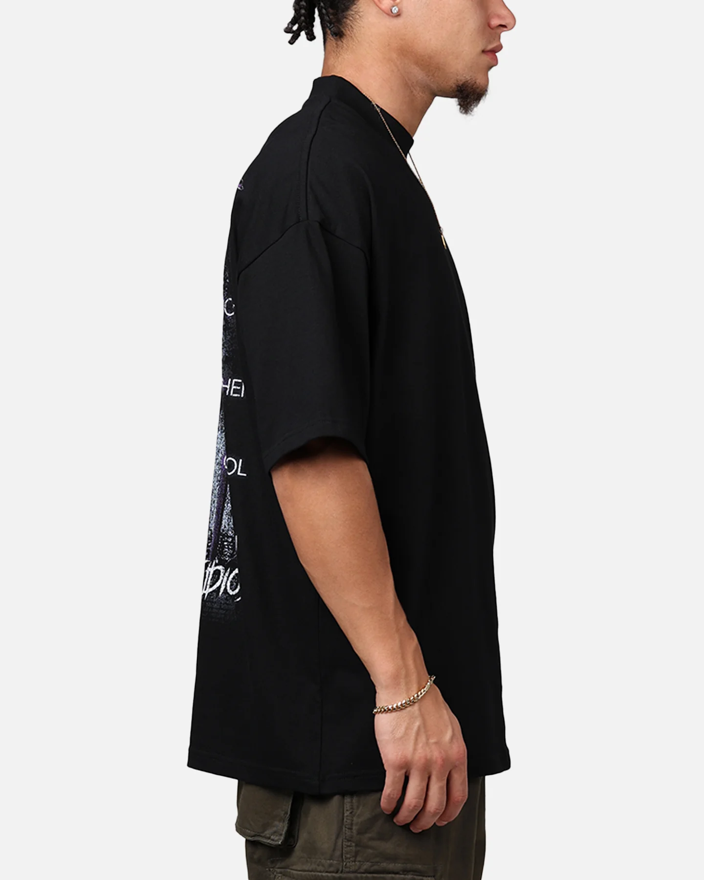 Saint Morta No Control T-Shirt Black - Image 4