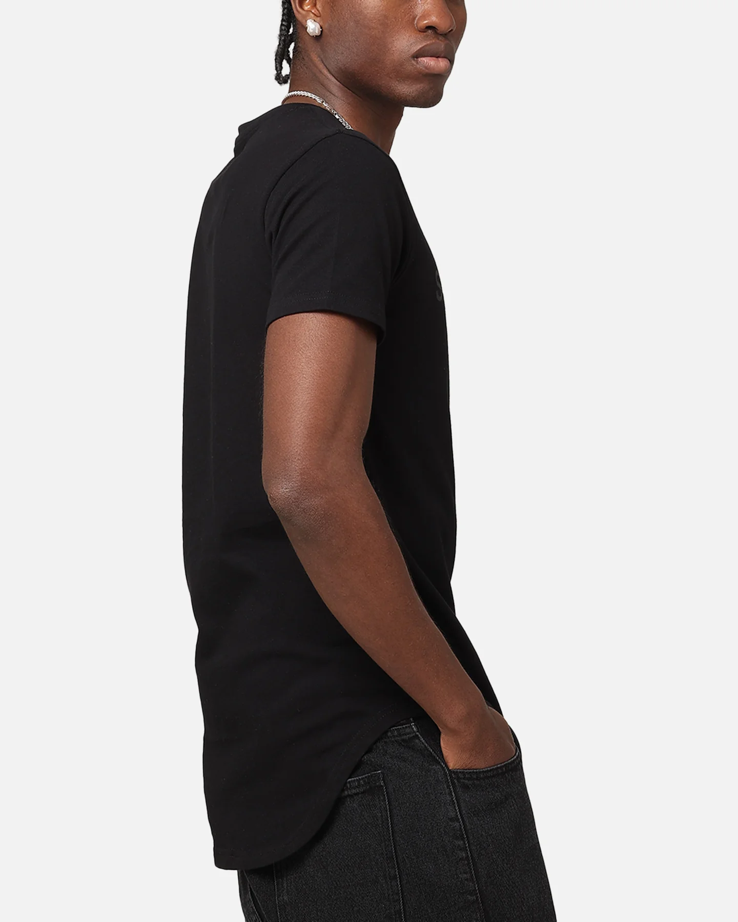 Saint Morta Official El Duplo T-Shirt Black/Black - Image 4