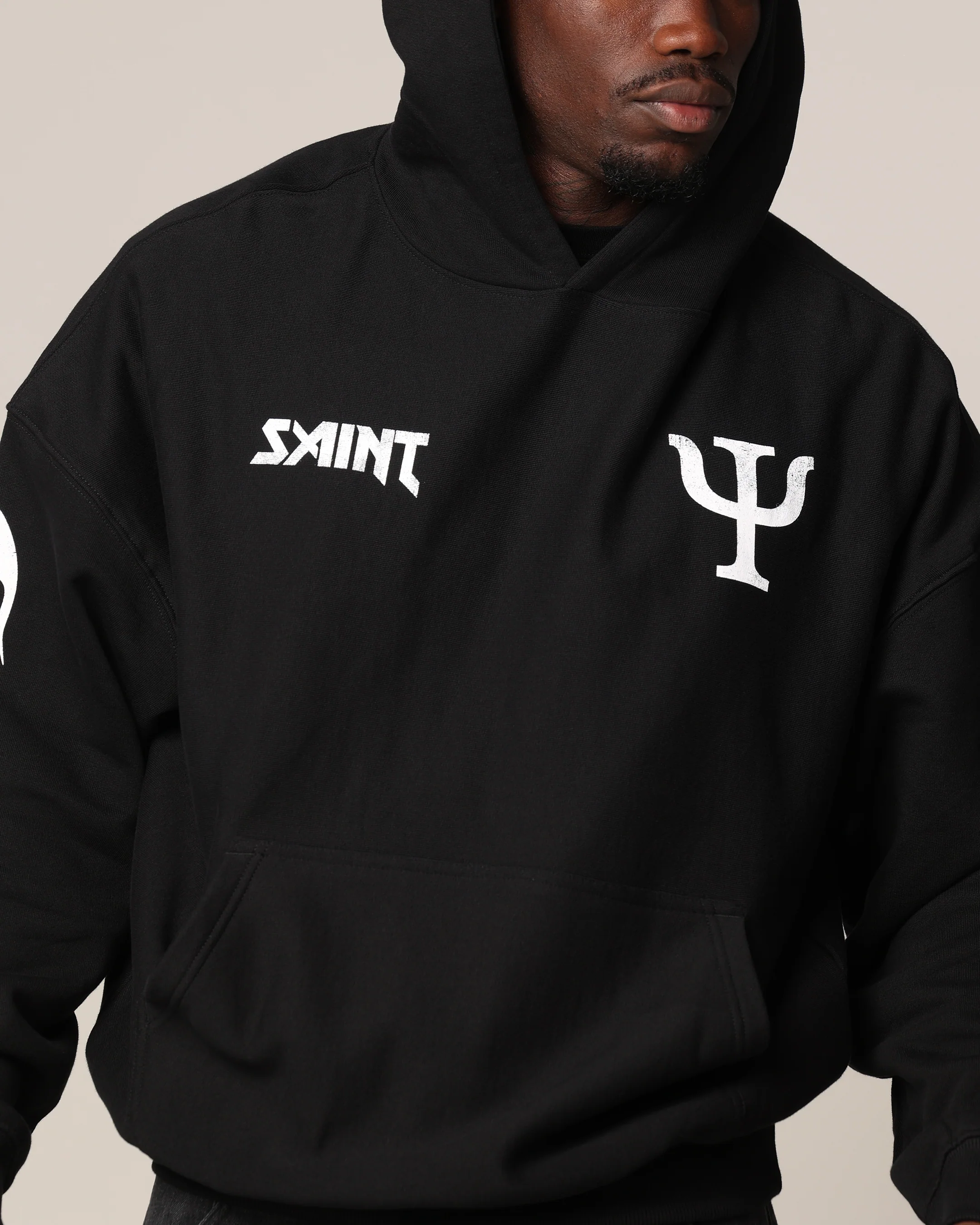 Saint Morta Olympia Hoodie Black - Image 8