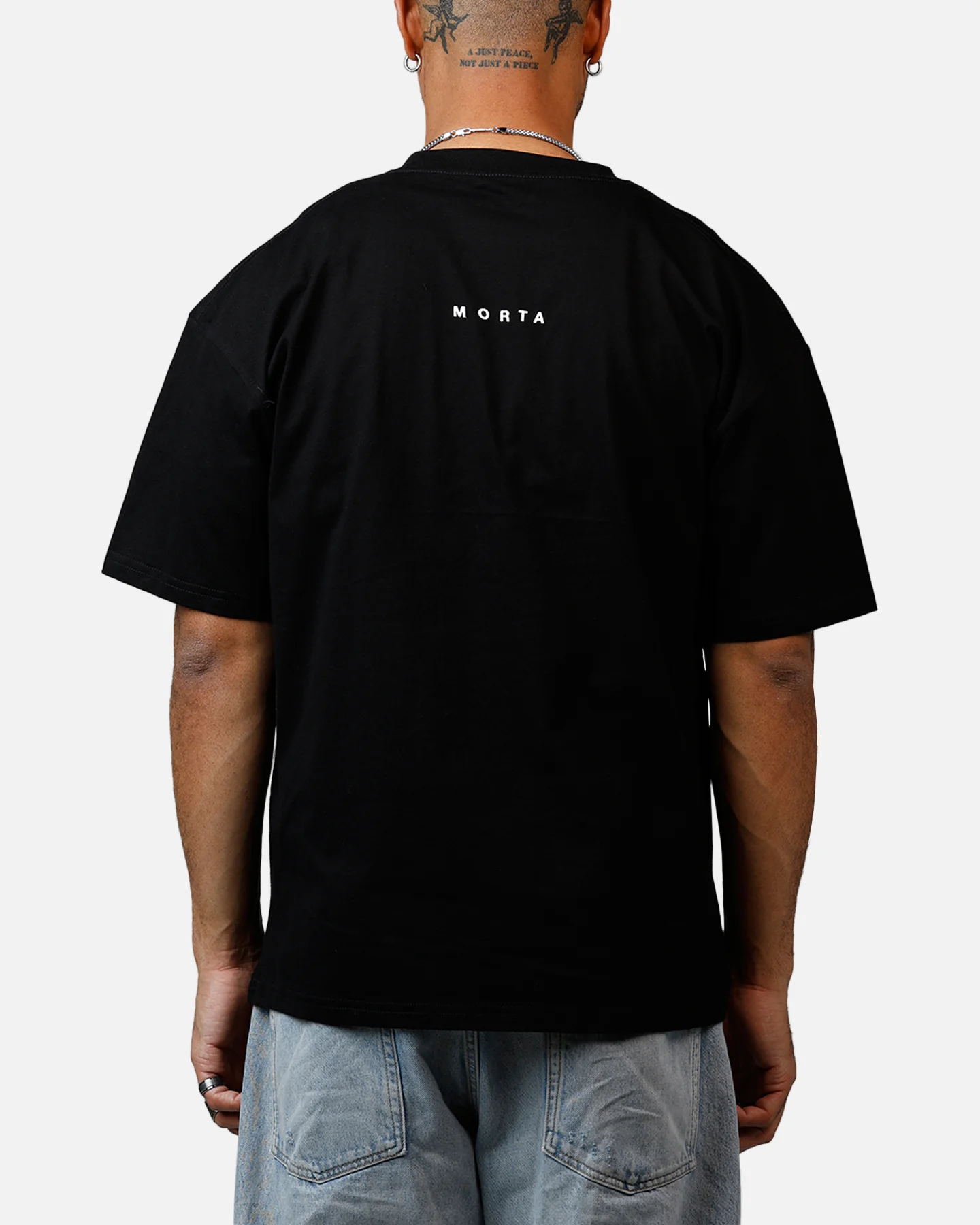 Saint Morta Omise T-Shirt Black - Image 2