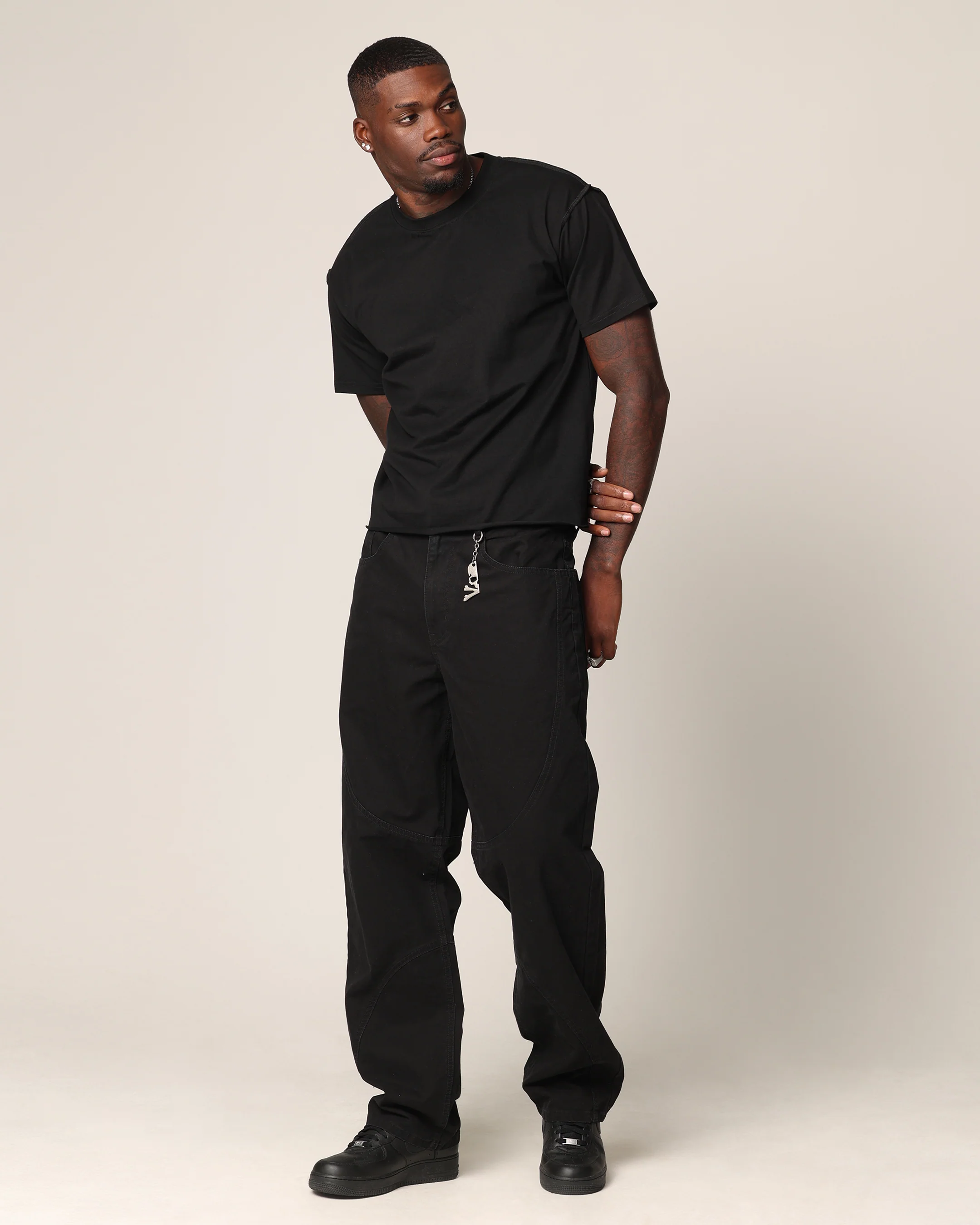 Saint Morta Outlaw Rodeo Jeans Aged Black - Image 2