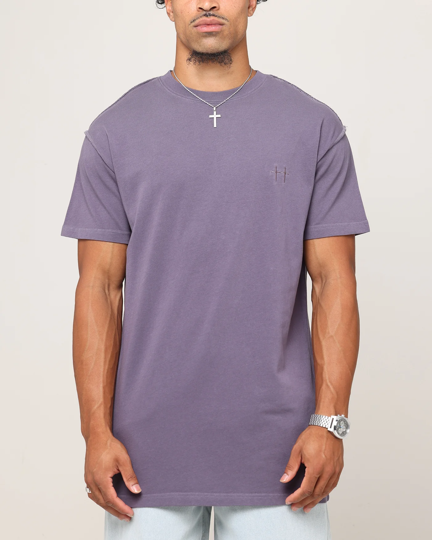 Saint Morta Pericles Lafayette T-Shirt Purple - Image 2