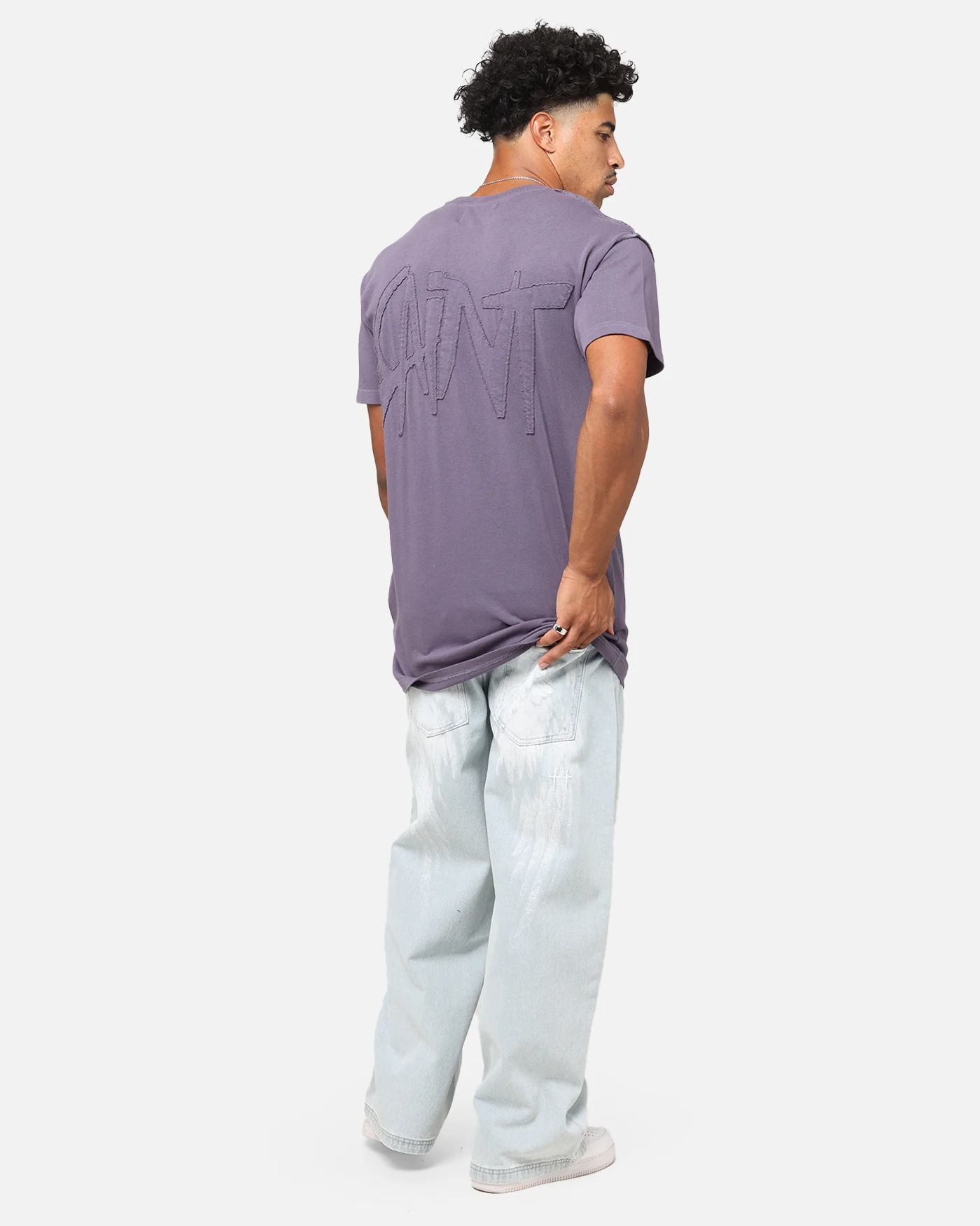 Saint Morta Pericles Lafayette T-Shirt Purple - Image 3