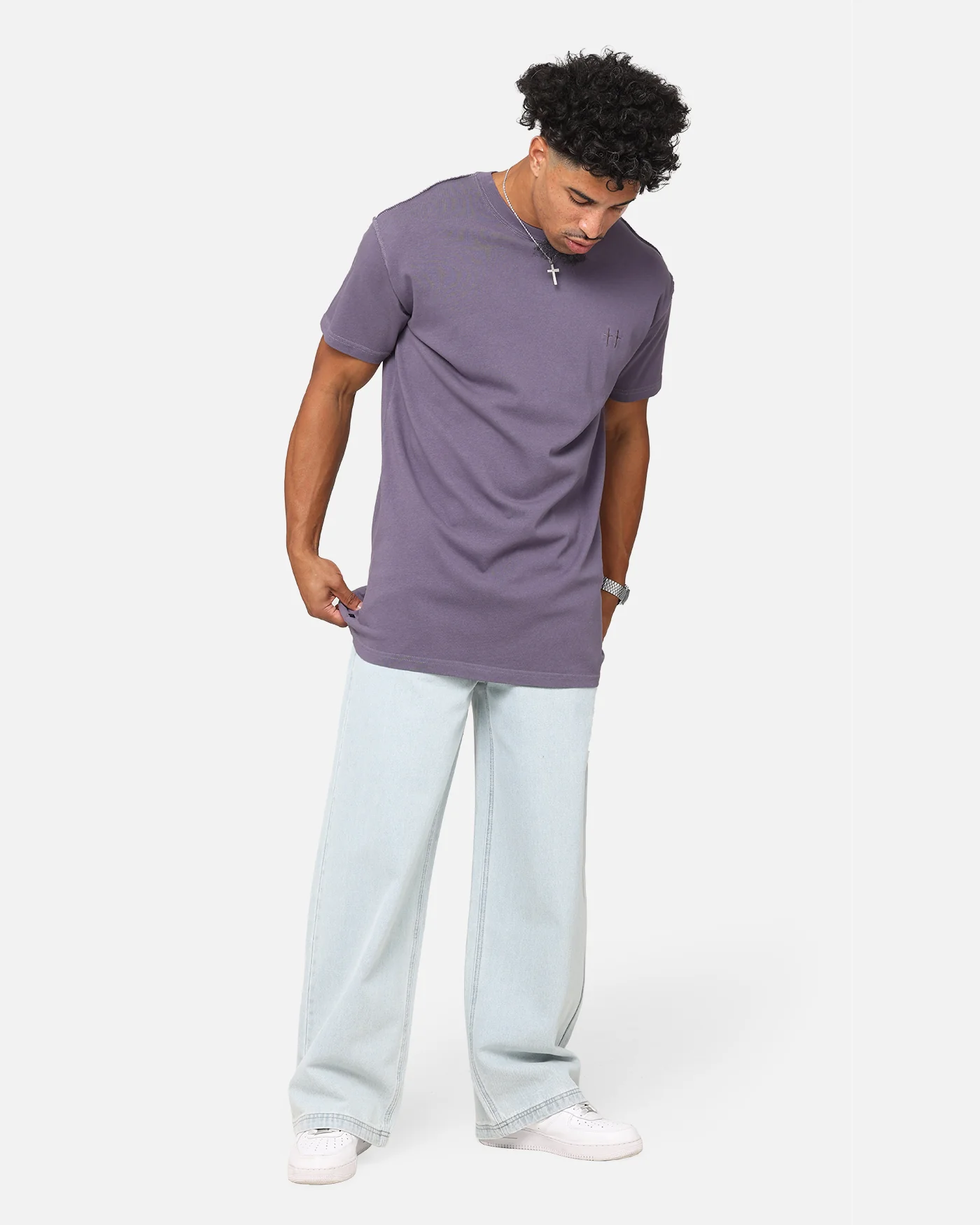 Saint Morta Pericles Lafayette T-Shirt Purple - Image 4