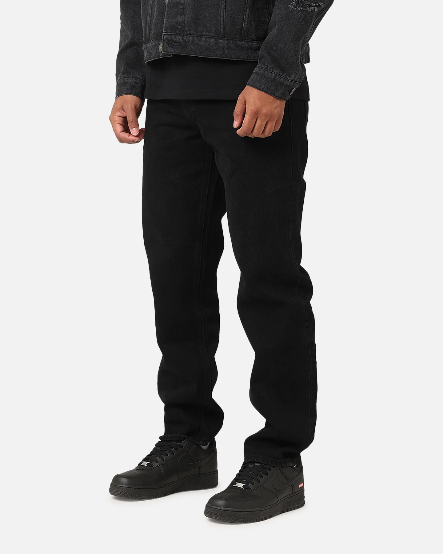 Saint Morta Psykhe Distressed Jeans Washed Black - Image 6