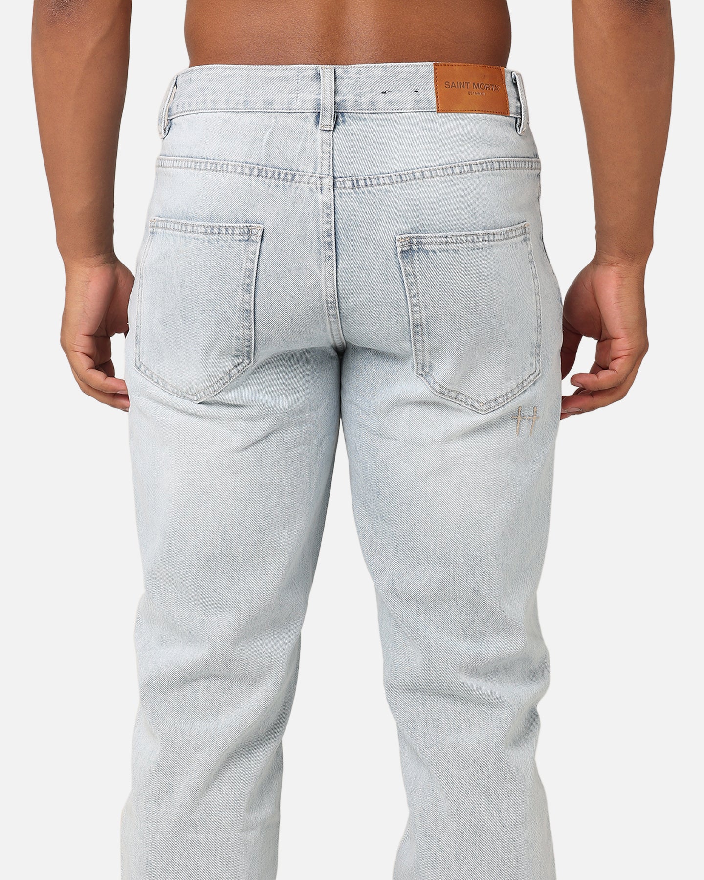 Saint Morta Psykhe Jeans Light Blue - Image 7
