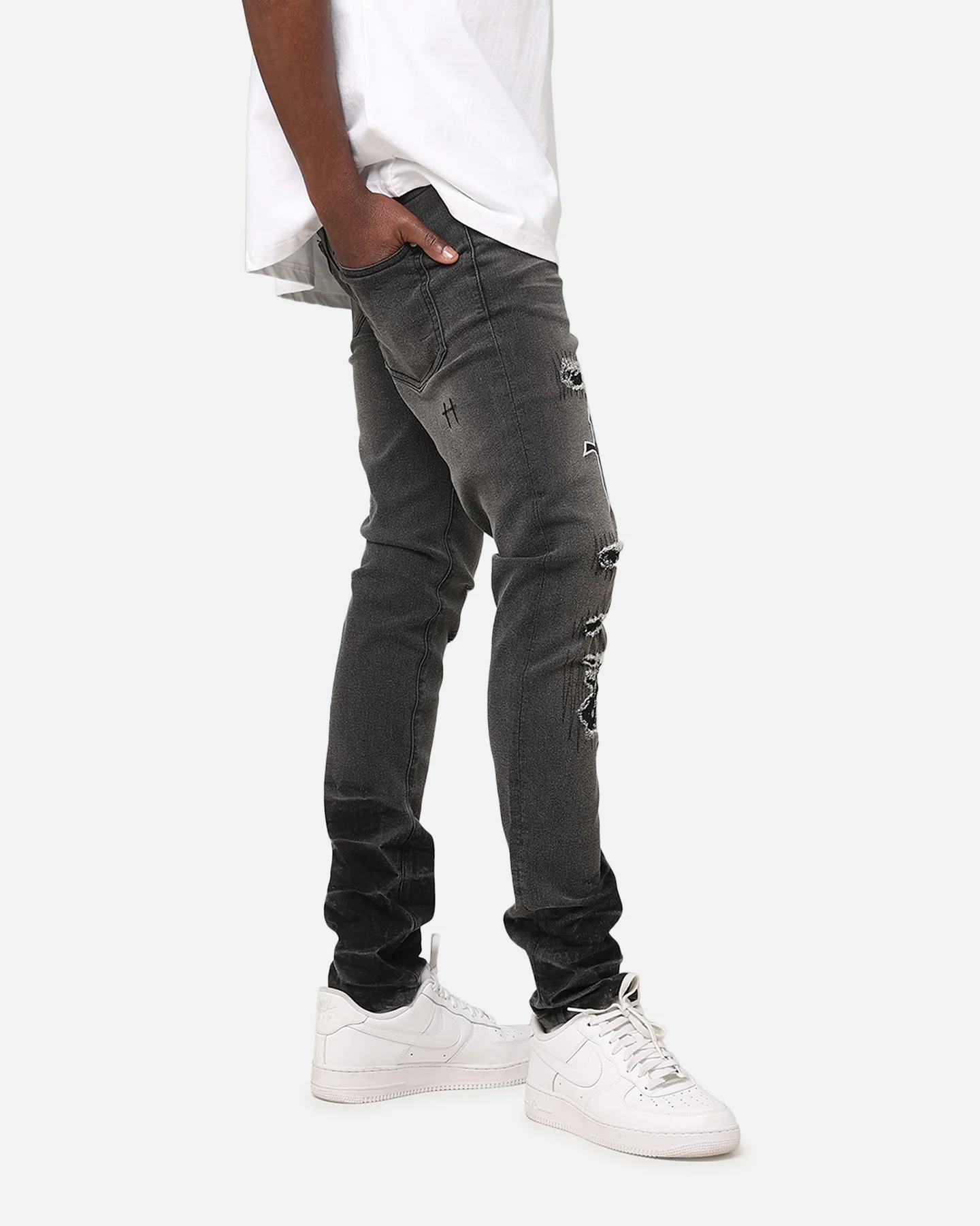 Saint Morta Rage Summum Jeans Black Shadow - Image 5