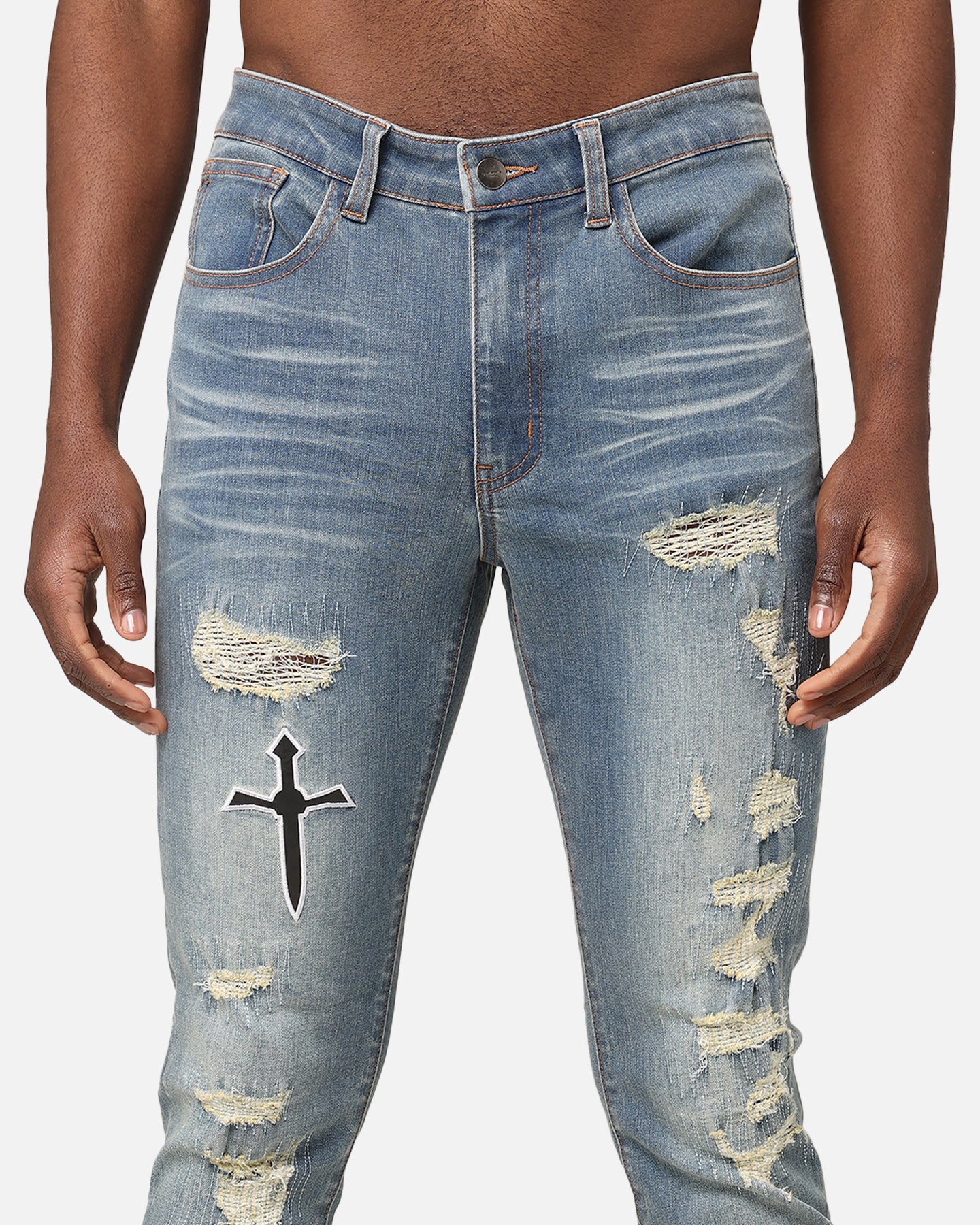 Saint Morta Rage Summum Jeans Superwash Blue - Image 7