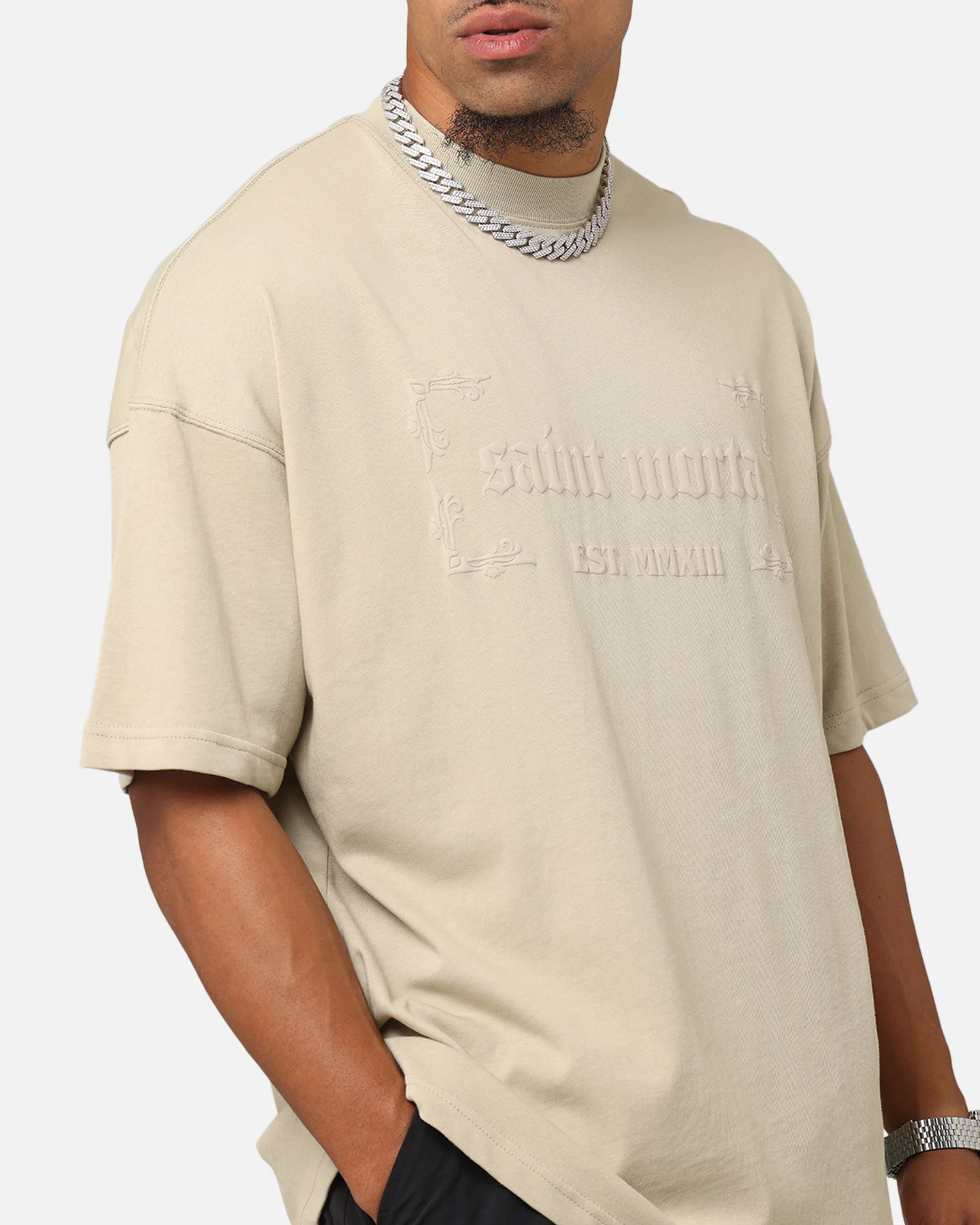 Saint Morta Repentent Heart T-Shirt Stone - Image 7