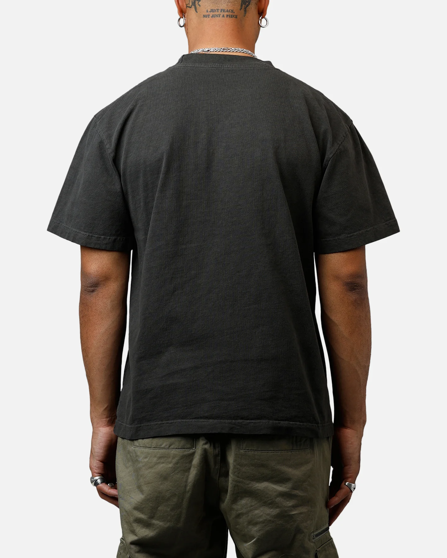 Saint Morta Ride Or Die Boxy T-Shirt Black Wash - Image 2