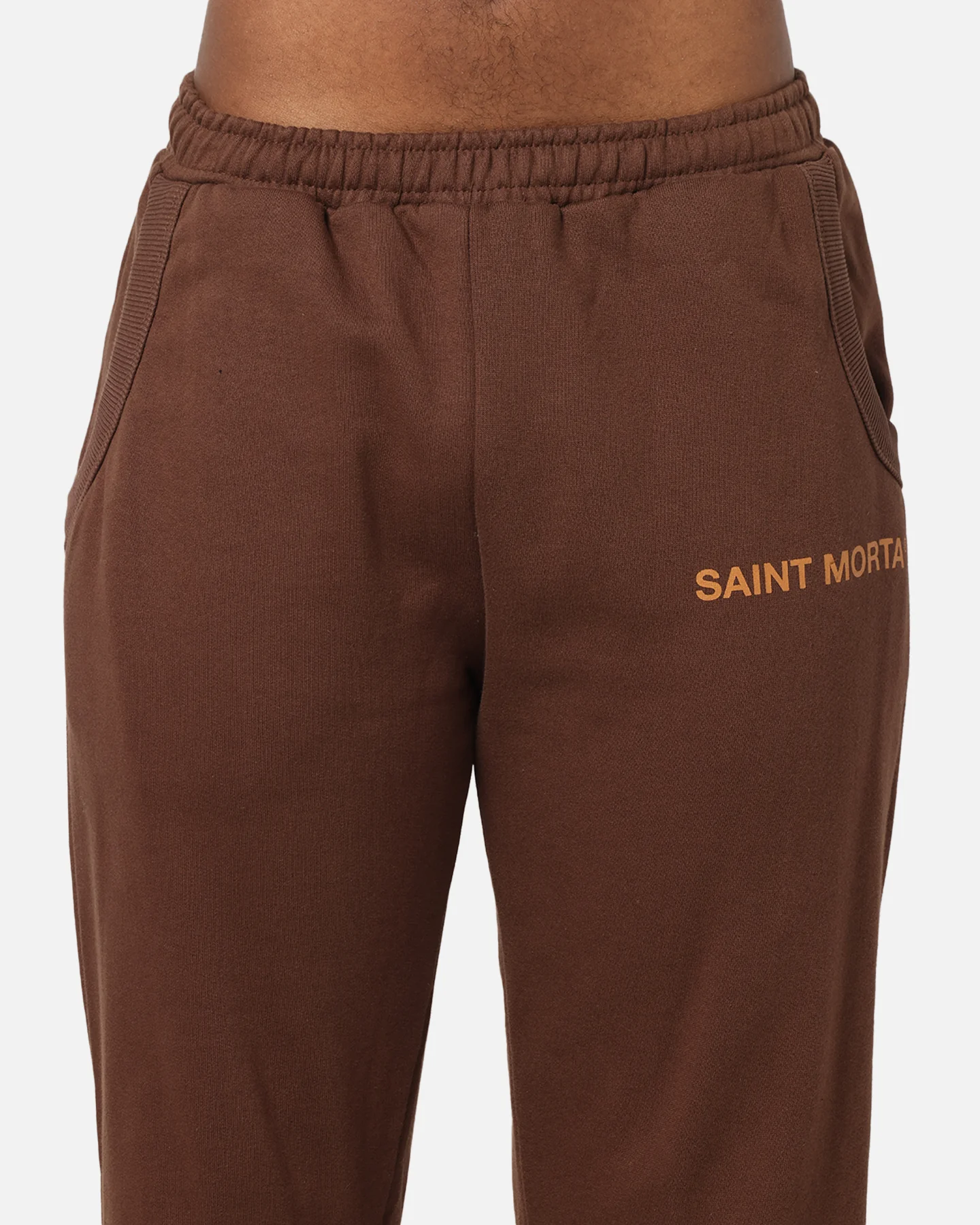Saint Morta Sacred Script Track Pants Brown - Image 7