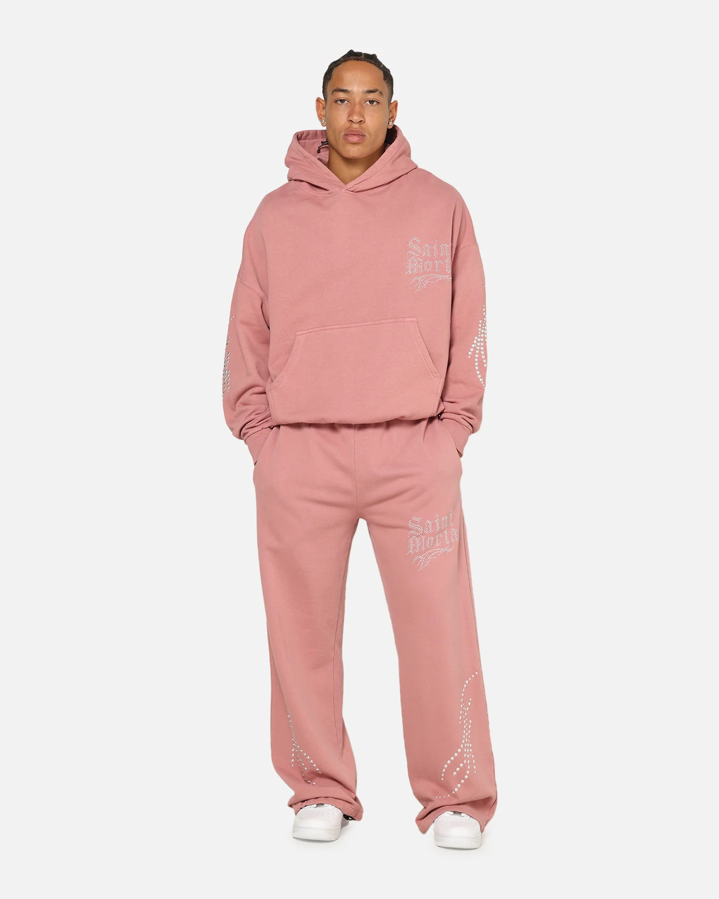 Saint Morta Sanctified Sweatpants Washed Pink - Image 2