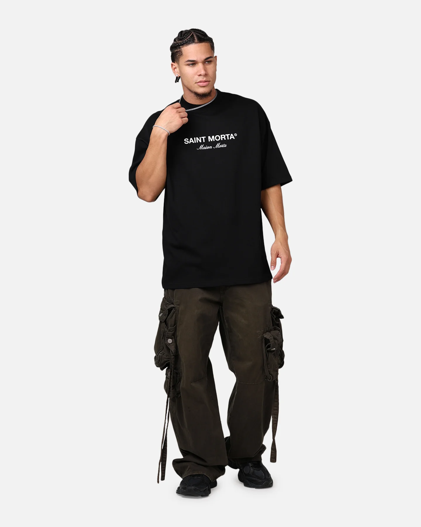 Saint Morta Skeleton Keys T-Shirt Black - Image 3