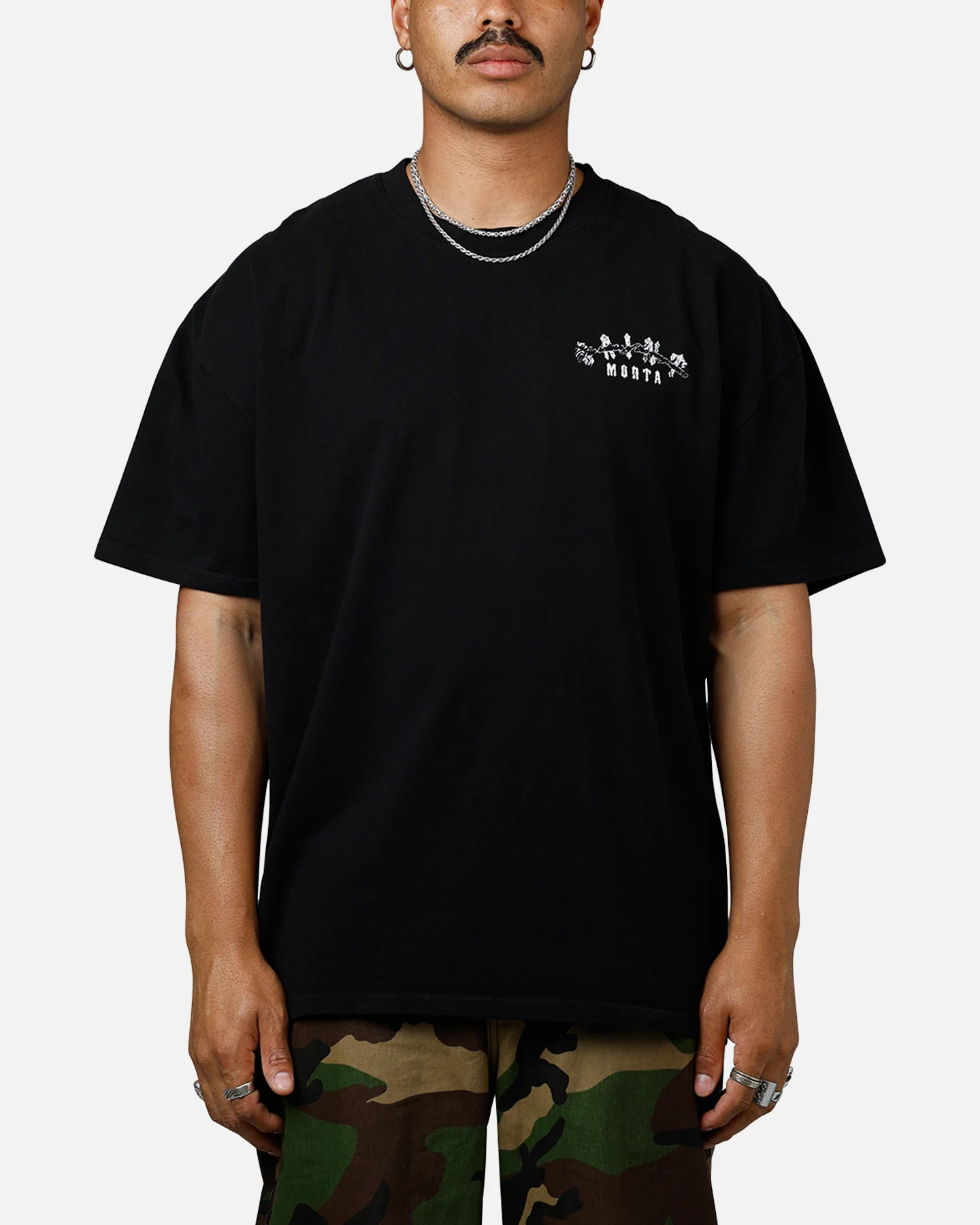 Saint Morta Sleepless Boxy T-Shirt Black - Image 2