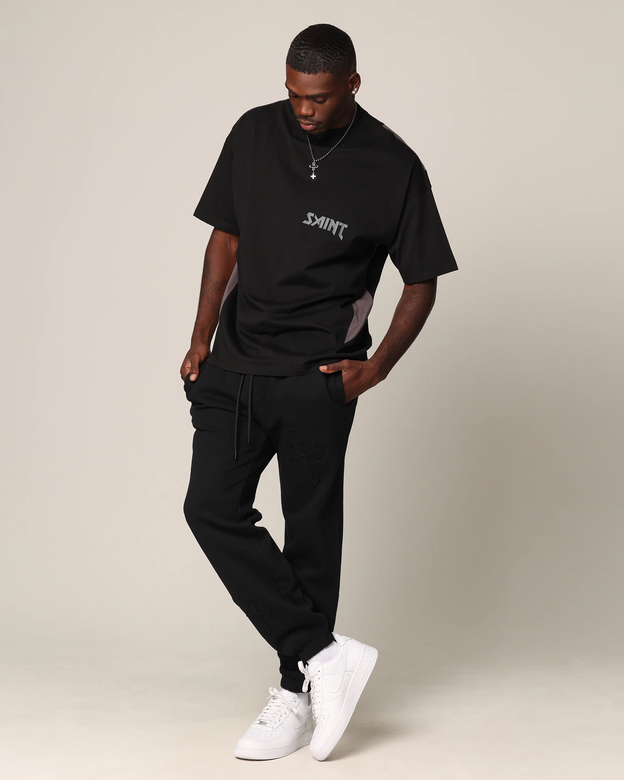 Saint Morta Sorrows Sweatpants Black - Image 2