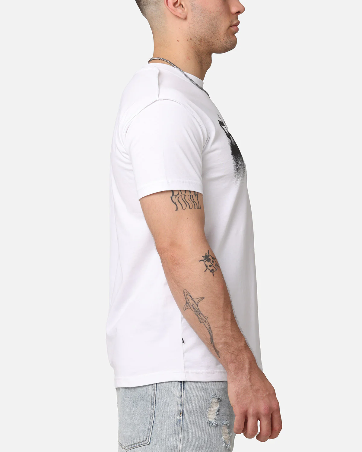 Saint Morta Spray Lafayette T-Shirt White - Image 4