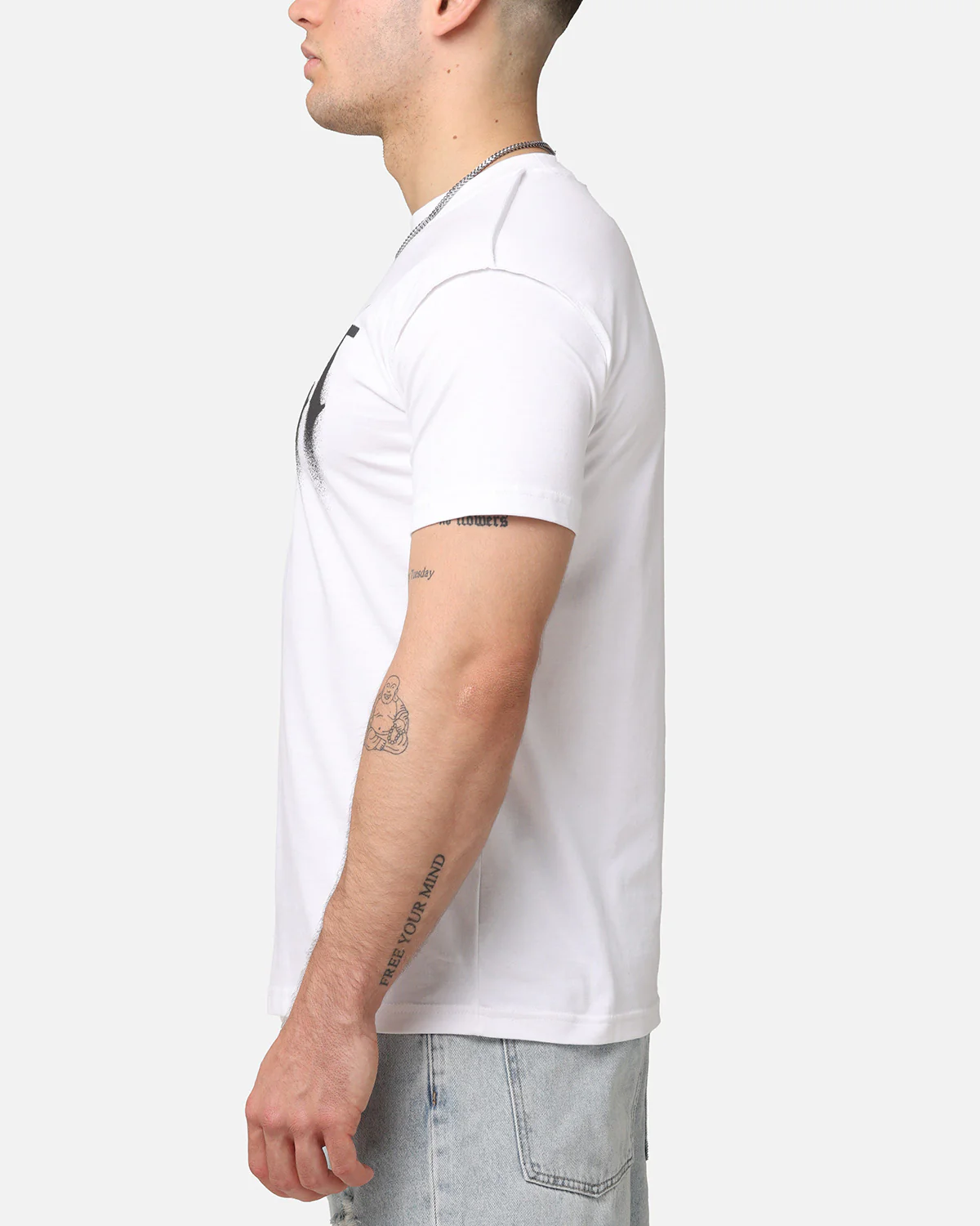 Saint Morta Spray Lafayette T-Shirt White - Image 5