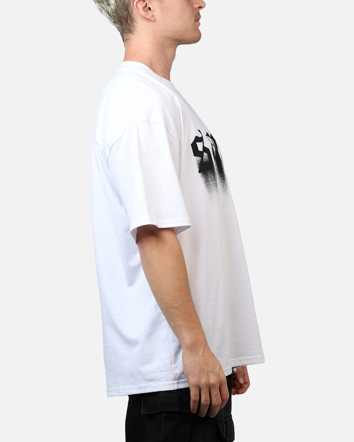 Saint Morta Spray T-Shirt White - Image 4
