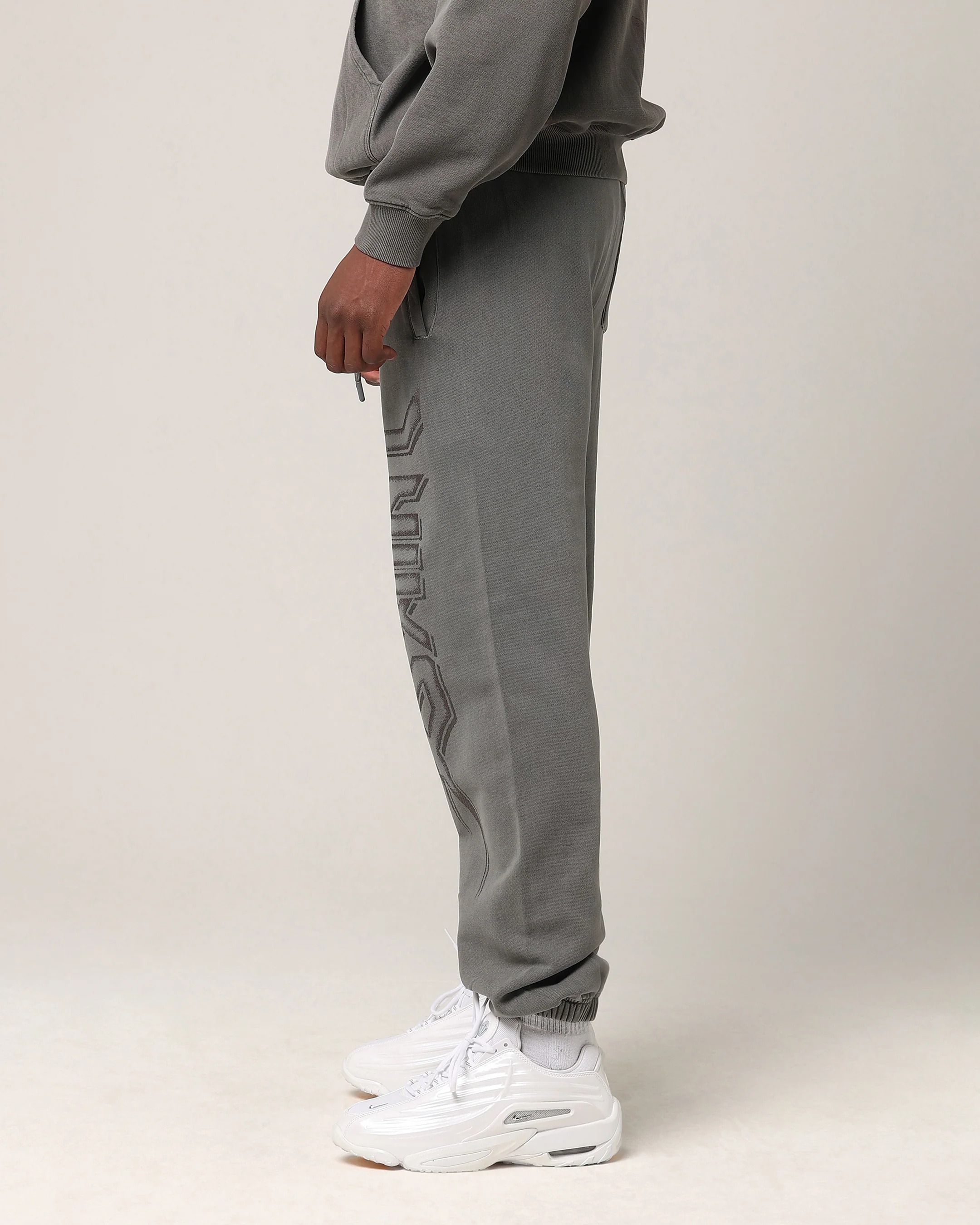 Saint Morta SSIX Sweat Pants Washed Charcoal - Image 6