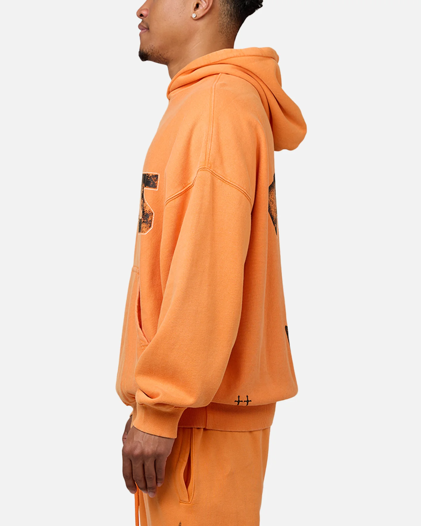 Saint Morta SSIX Vintage Hoodie Vintage Orange - Image 5