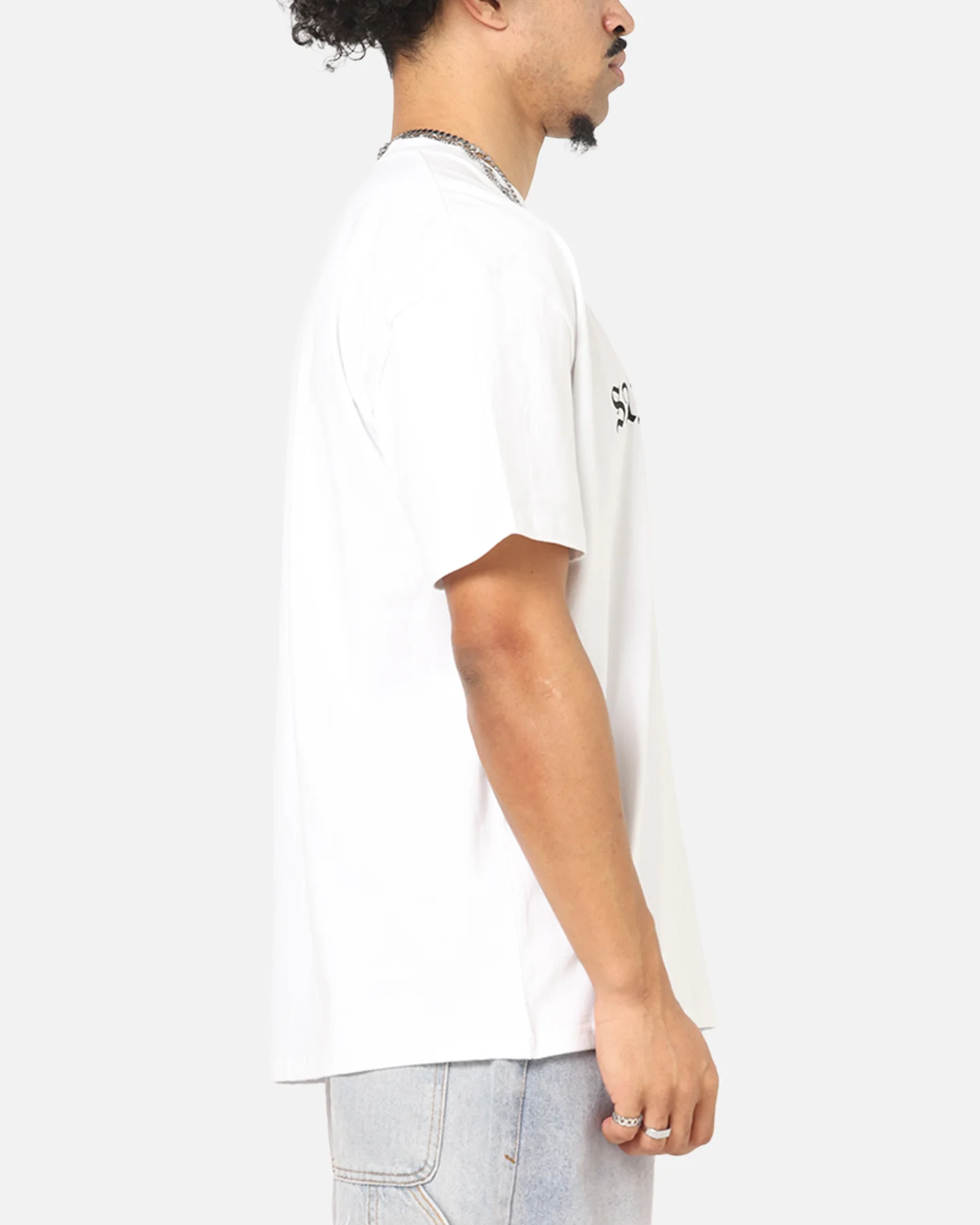Saint Morta Studios Boxy T-Shirt White - Image 4